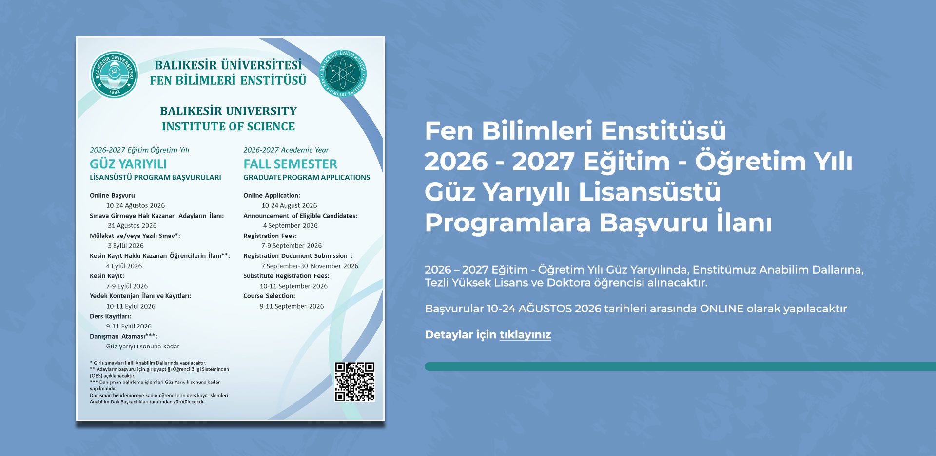 Balikesir University slide image
