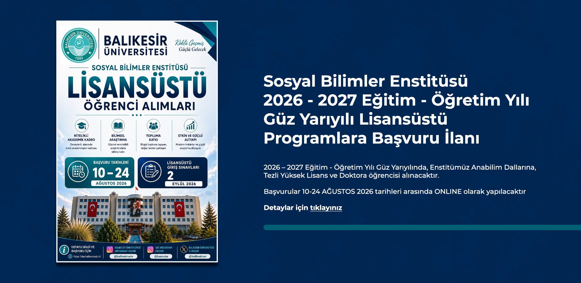 Balikesir University slide image