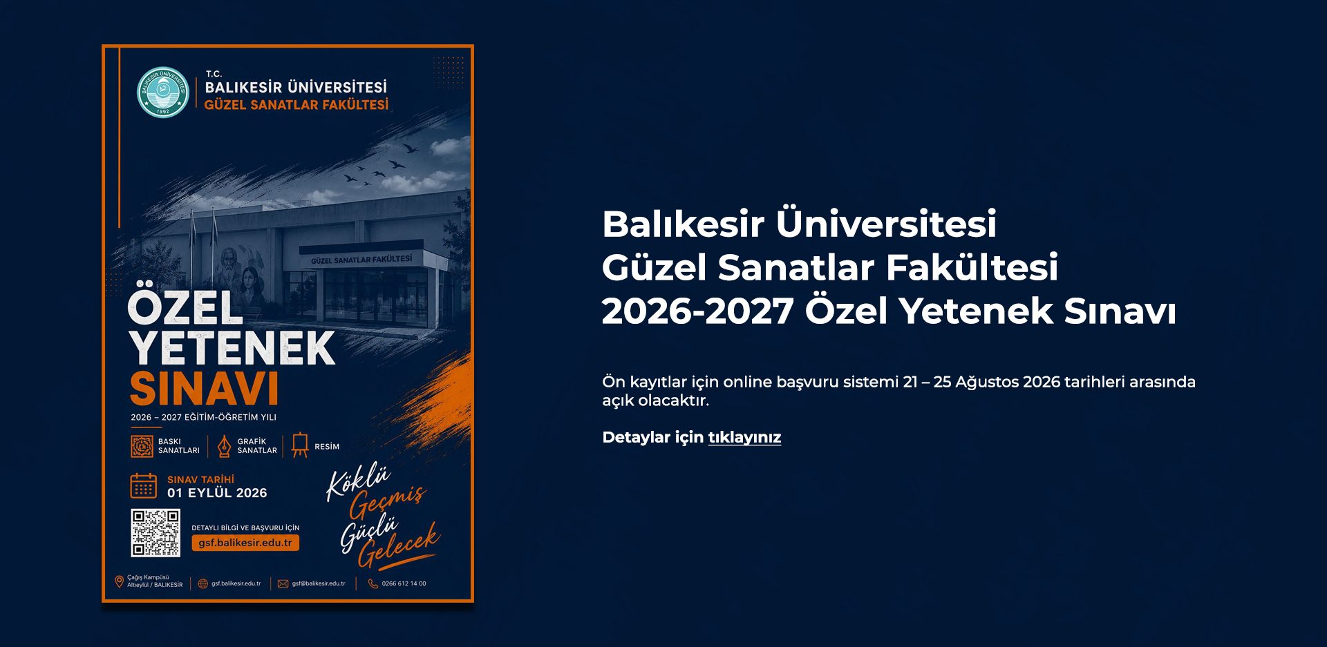 Balikesir University slide image