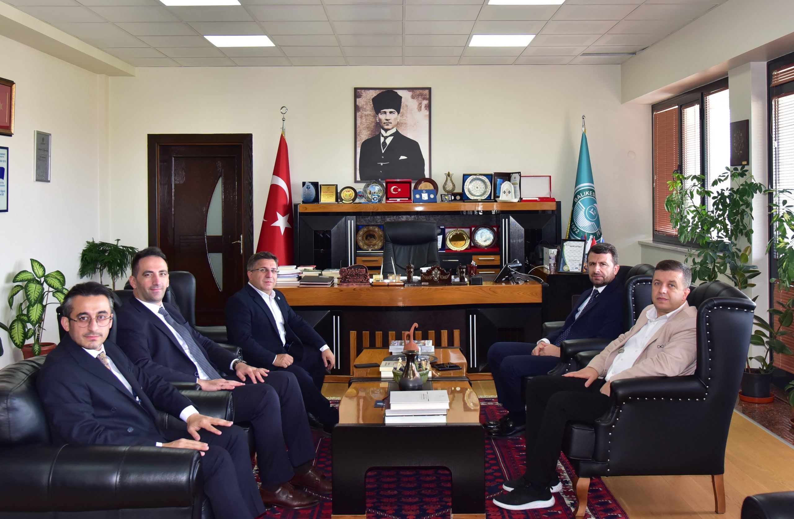 BİK Genel Müdürü Abdulkadir Çay’dan Rektör Oğurlu’ya Ziyaret 2