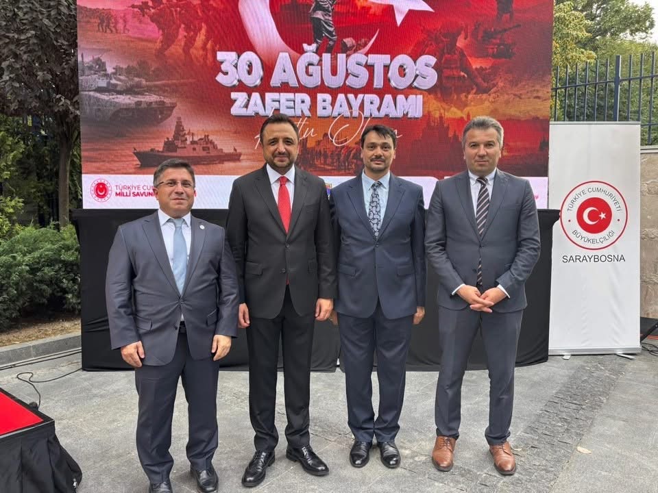 Rektör Prof. Dr. Yücel Oğurlu, Saraybosna’da 30 Ağustos Zafer Bayramı Resepsiyonuna Katıldı 7