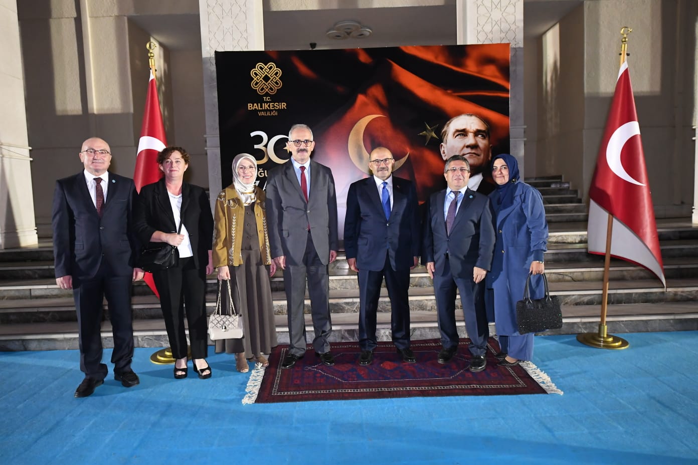 Rektör Prof. Dr. Yücel Oğurlu, 30 Ağustos Zafer Bayramı Kutlamalarına Katıldı 9