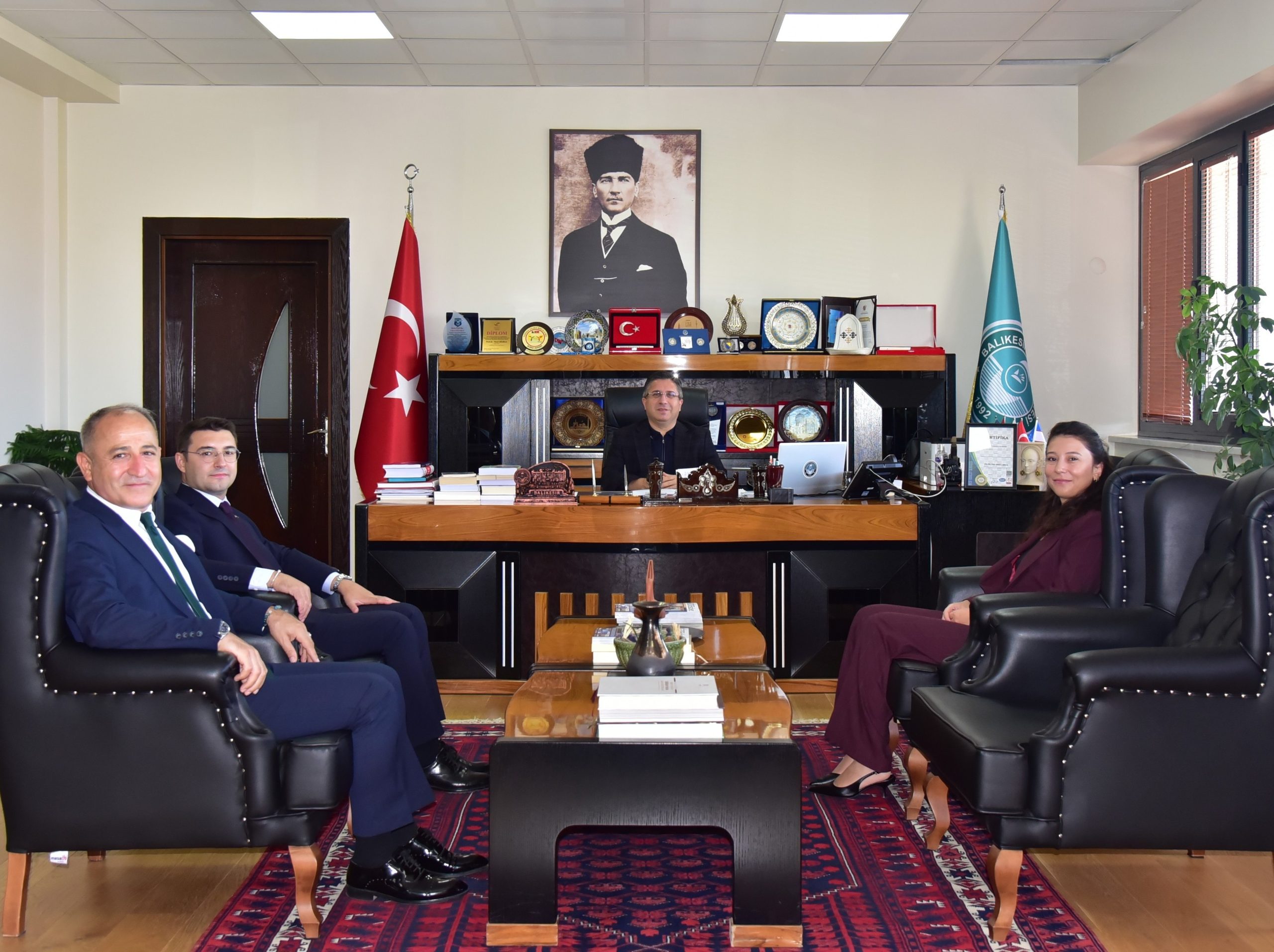 Balıkesir Denetimli Serbestlik Müdürlüğünden Rektör Oğurlu’ya Ziyaret
