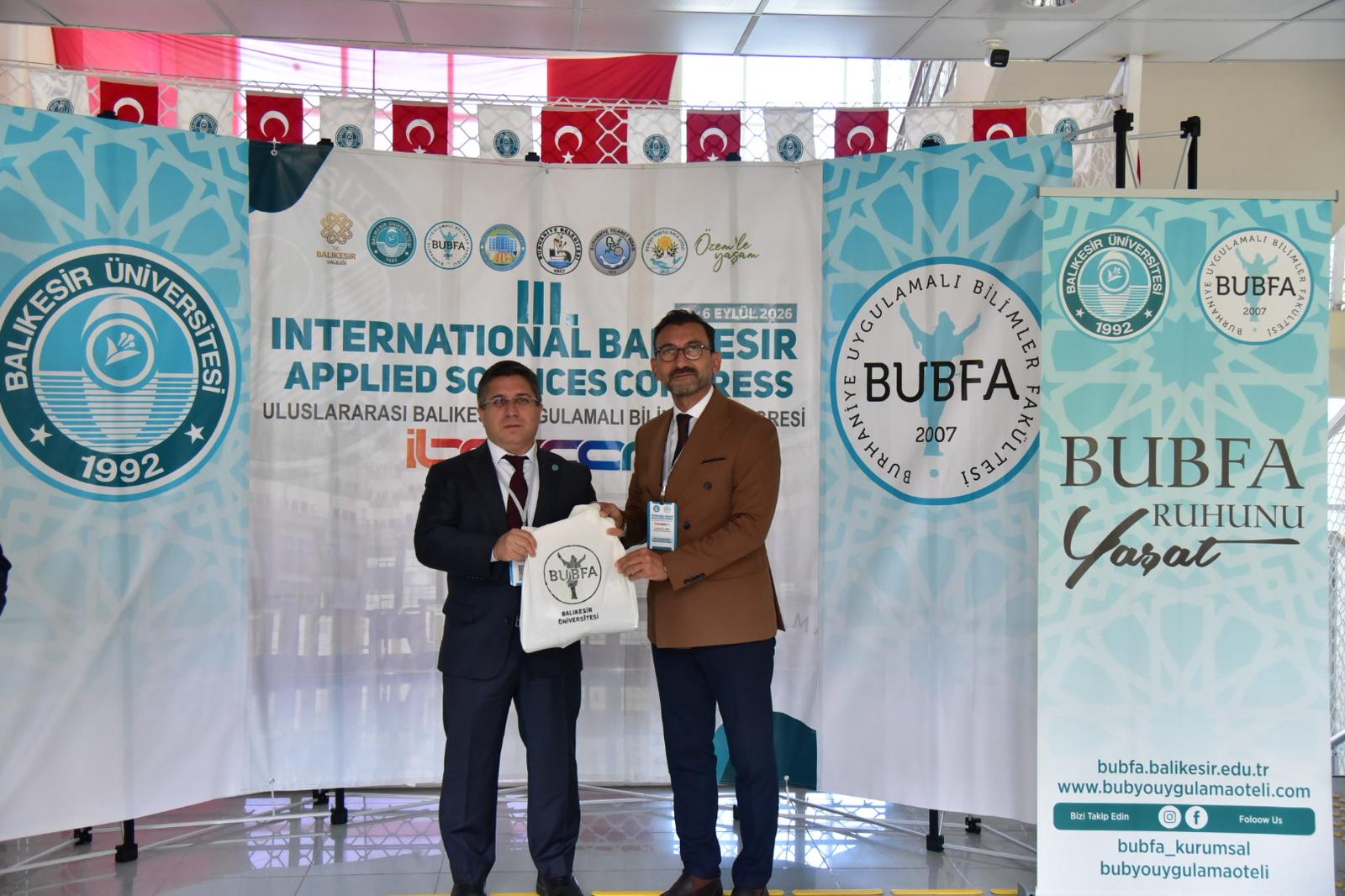 III. Uluslararası Balıkesir Uygulamalı Bilimler Kongresi BAÜN’de Başladı 9