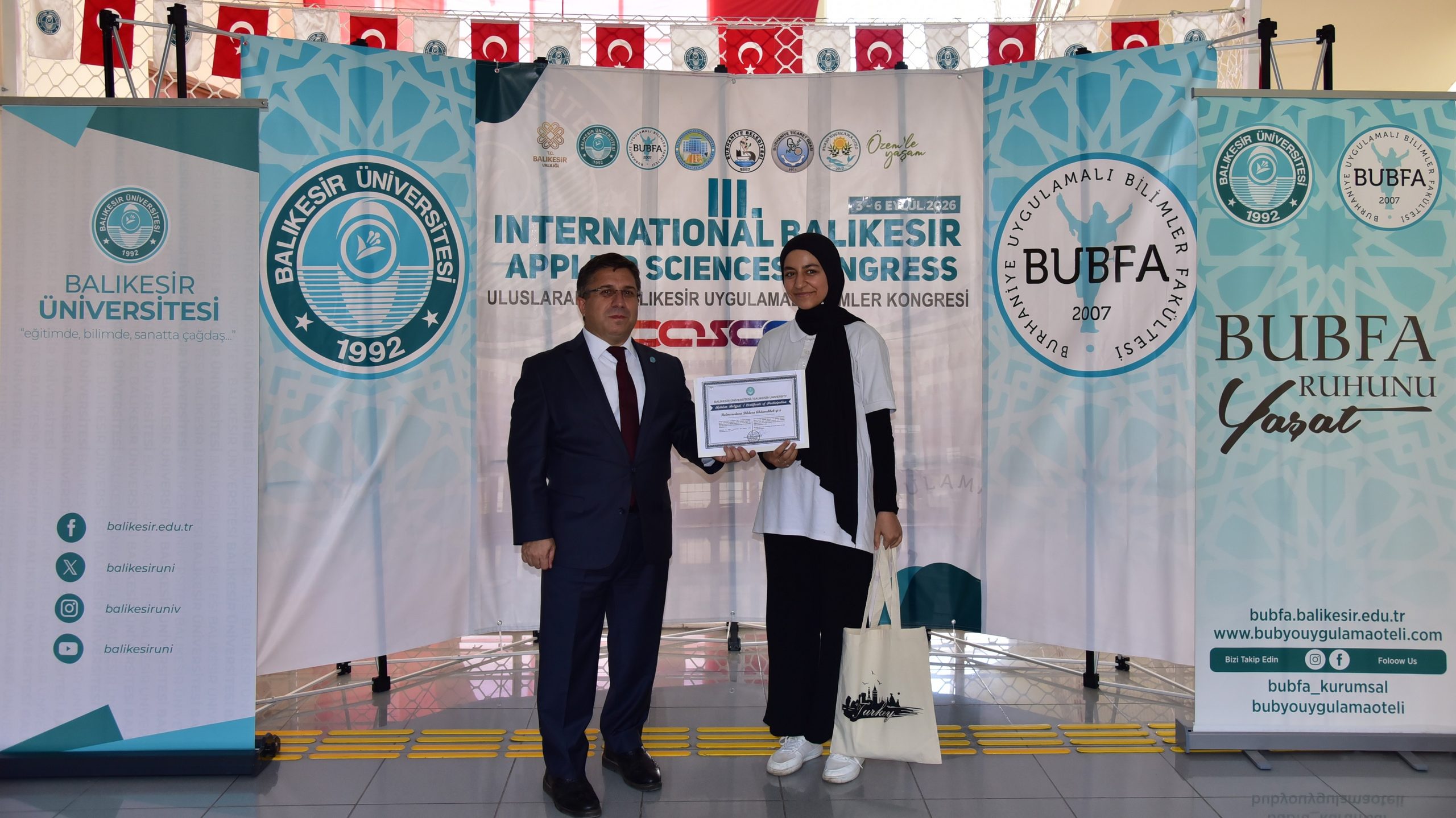 Özbek Öğrenciler BAÜN’e Uluslararası Staj Programında Mesleki Deneyim Kazandı 9