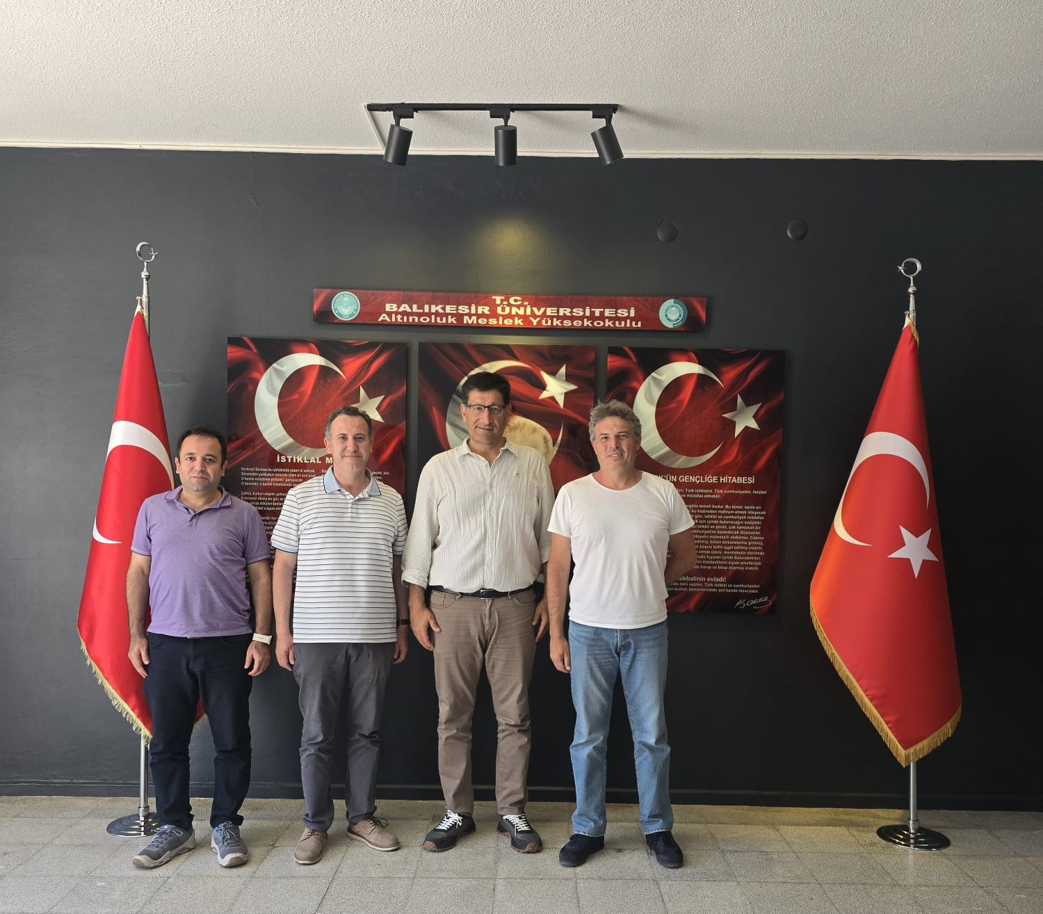 Mühendislik Fakültesi, Balıkesir MYO ve Bigadiç MYO Akademisyenlerinden Yüksekokulumuza Ziyaret