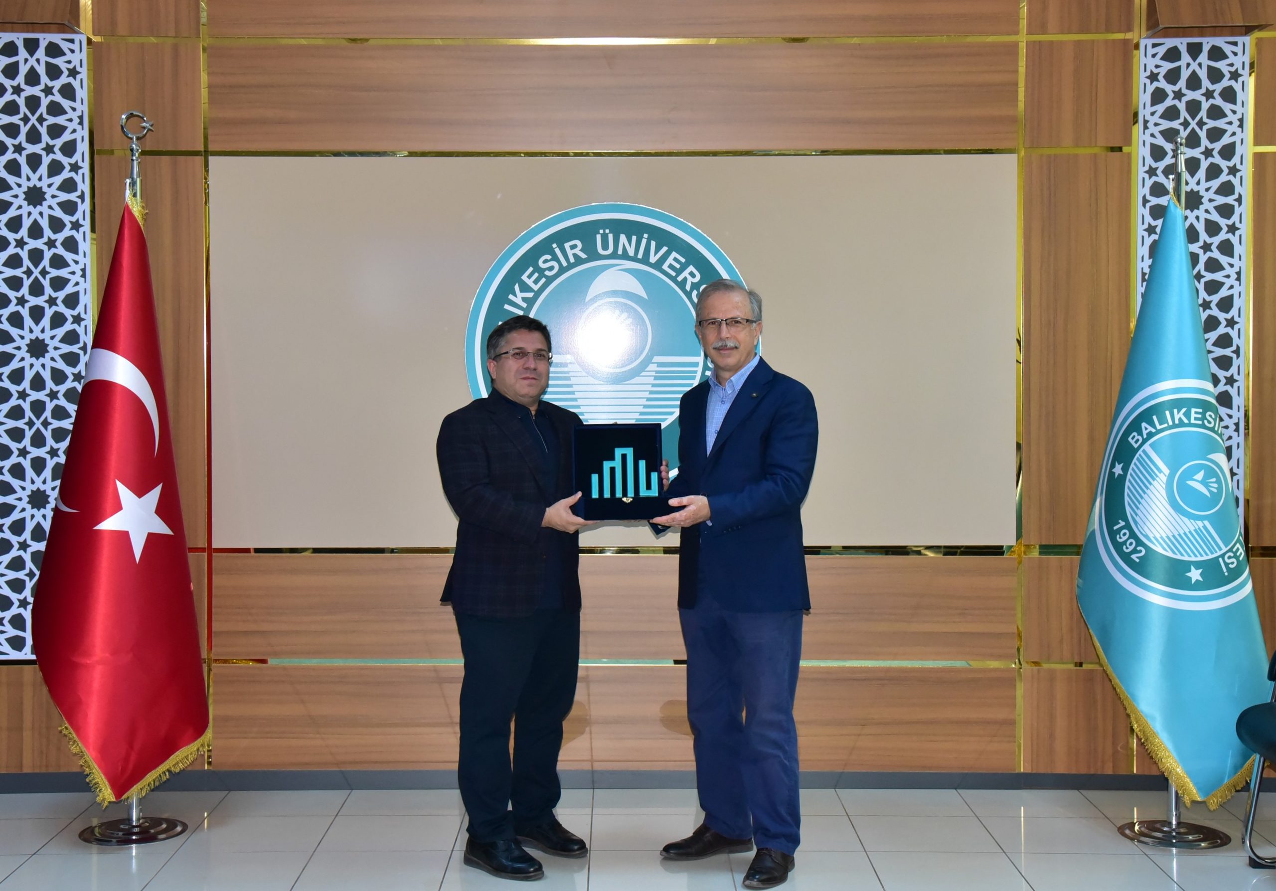 İstanbul Medeniyet Üniversitesi Rektörü Prof. Dr. Gülfettin Çelik’ten BAÜN Rektörü Prof. Dr. Yücel Oğurlu’ya Ziyaret 2
