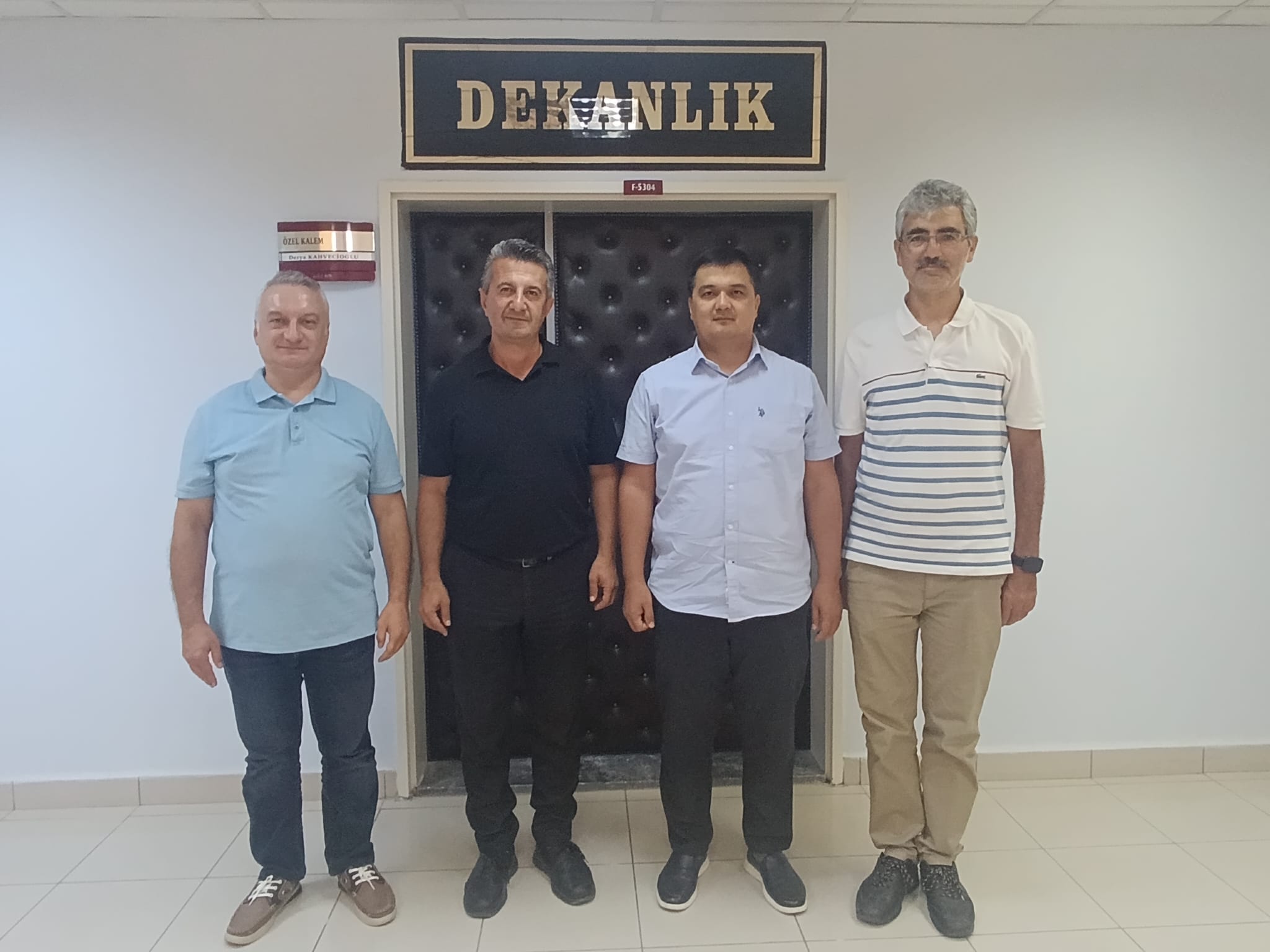 Bölümümüze Katılan Dr Akmalbek Abdusalomovdan Dekanlık Ziyareti 2