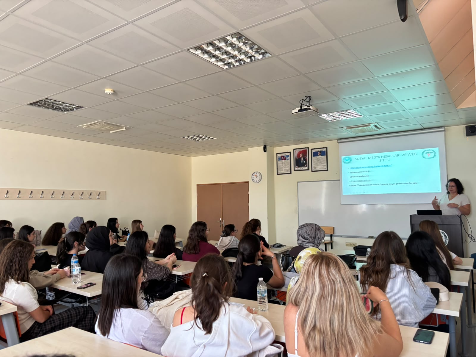 Gerontoloji Bölümü Öğrencilerine Yönelik Oryantasyon Eğitimi Gerçekleştirildi 7