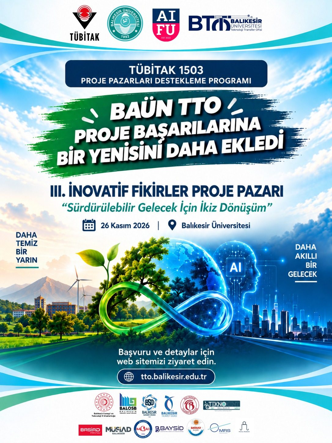 BAÜN Teknoloji Transfer Ofisi Proje Başarılarına Bir Yenisini Daha Ekledi 1
