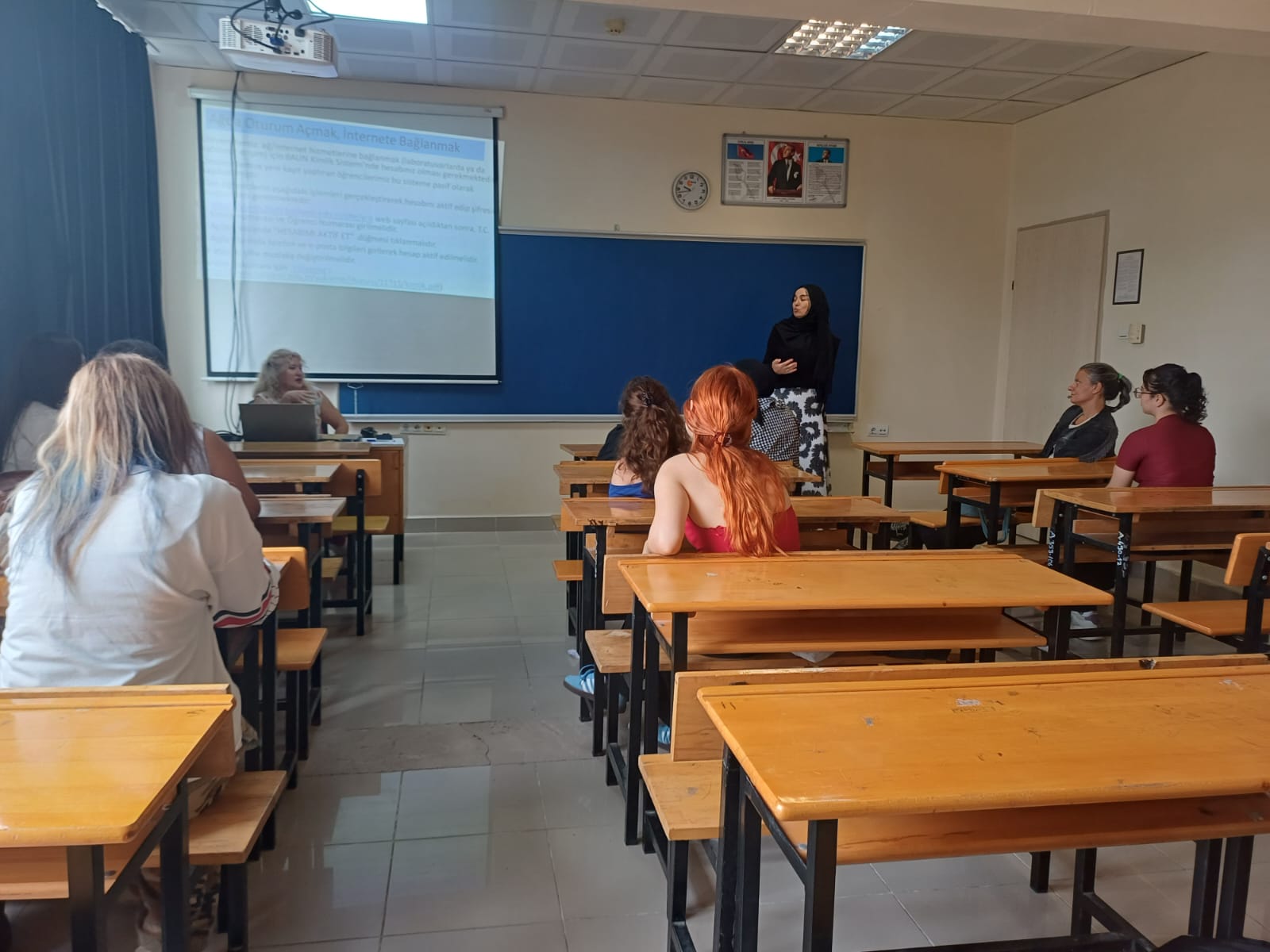 TEKSTİL TEKNOLOJİSİ PROGRAMINDA ORYANTASYON EĞİTİMİ GERÇEKLEŞTİRİLDİ 3