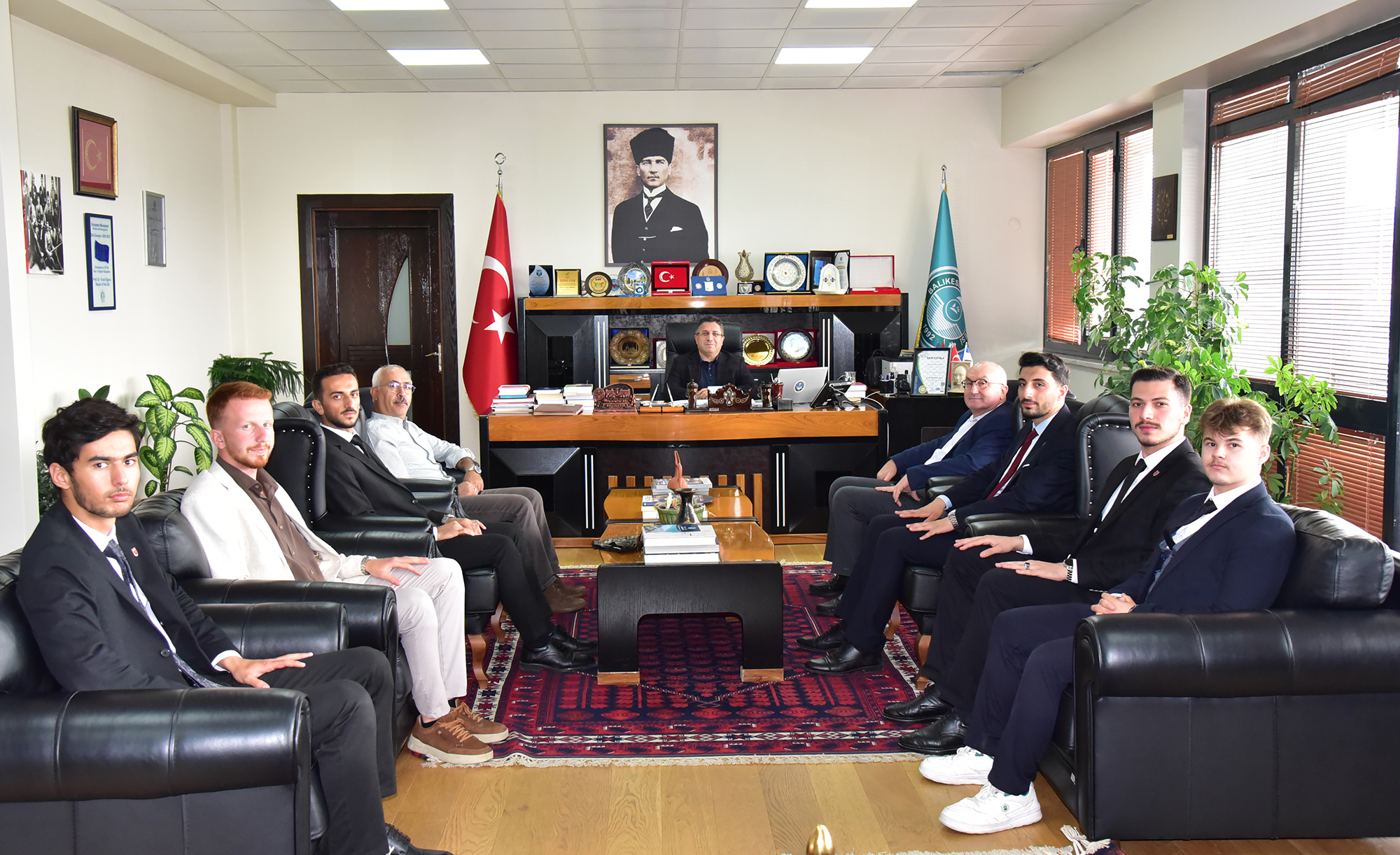 MTTB Balıkesir İl Başkanlığından Rektör Oğurlu’ya Ziyaret