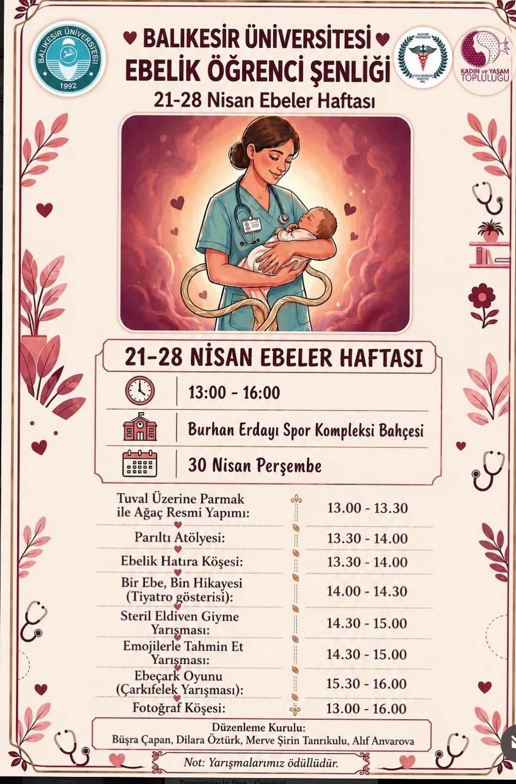 Ebelik Öğrenci Şenliği Yoğun Katılımla Gerçekleştirildi 1