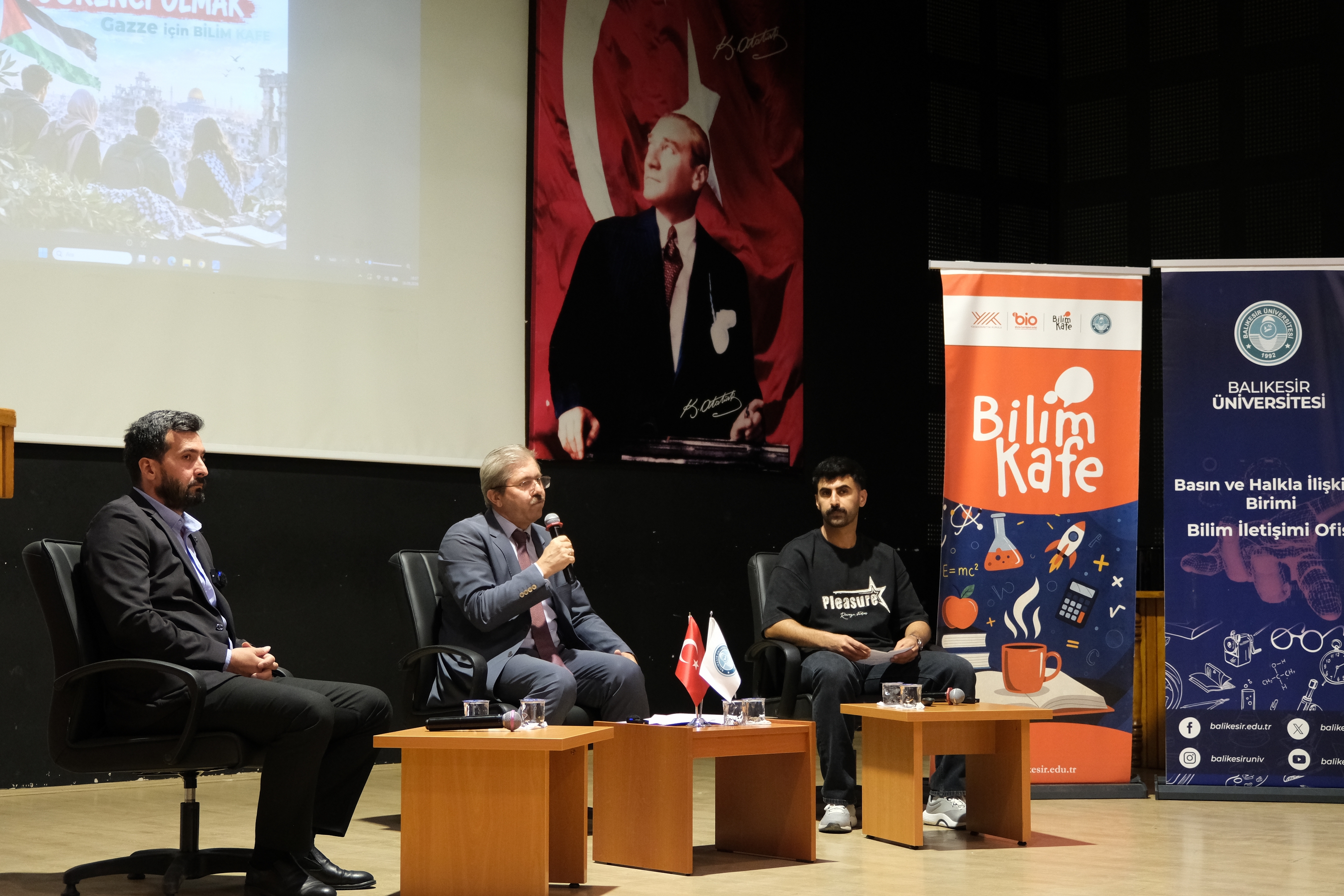 BAÜN’de Bilim Kafe Gazze İçin Buluştu: Gazze’de Öğrenci Olmanın Gerçekliği Konuşuldu 7