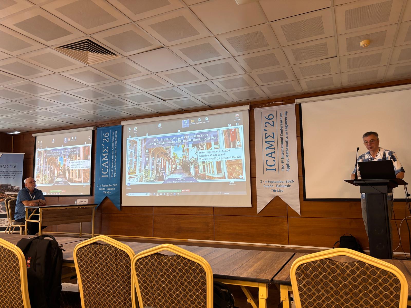 Bölümümüz Öğretim Üyelerinin Katkılarıyla "ICAME'26" Konferansı Başarıyla Gerçekleştirildi 2