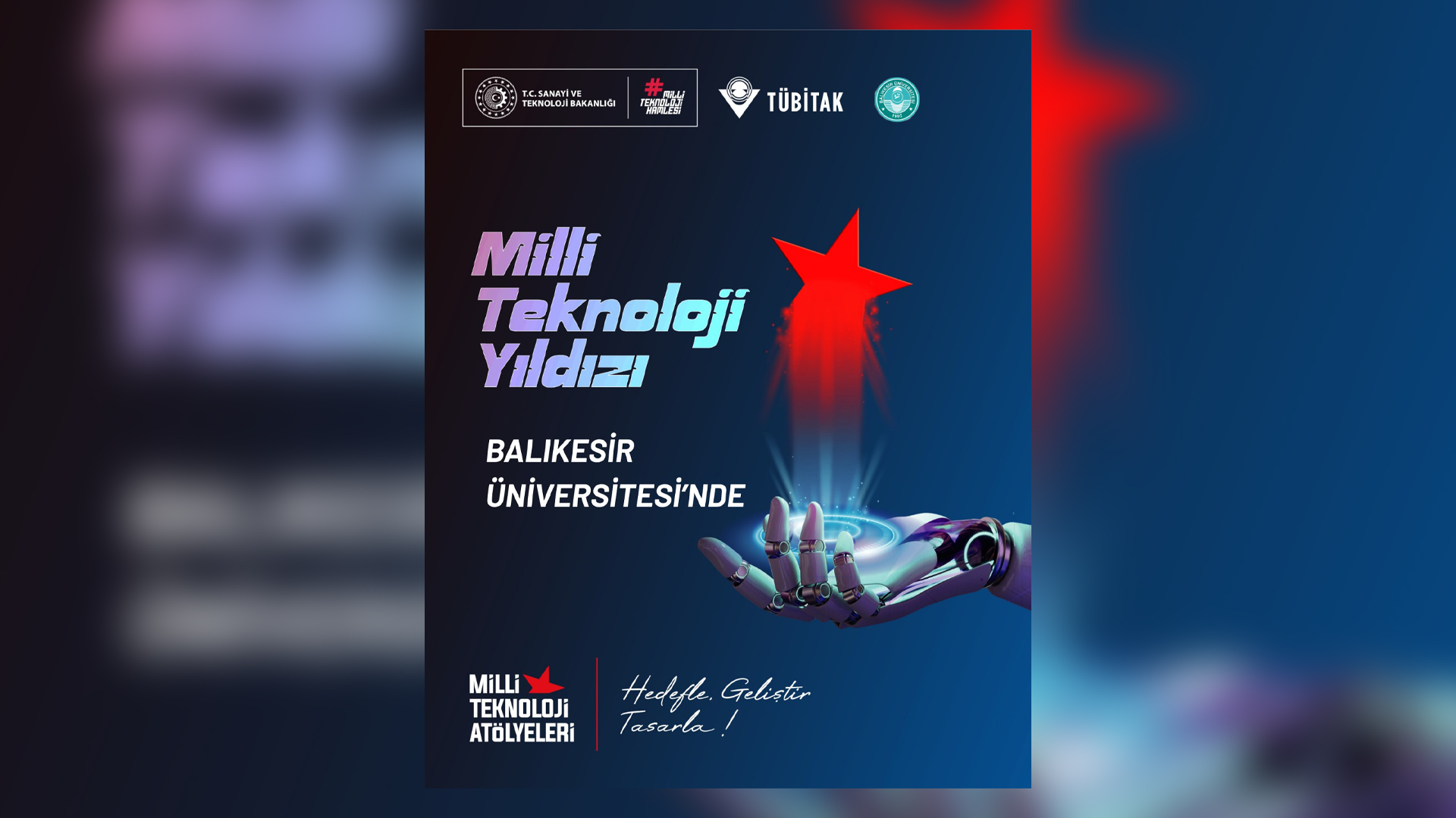 Milli Teknoloji Yıldızı Balıkesir Üniversitesinde