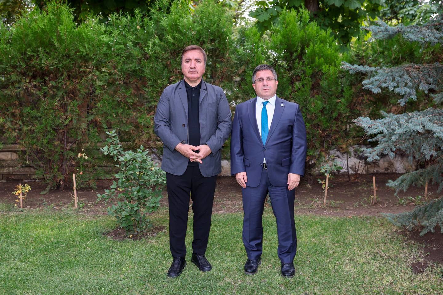 Rektör Oğurlu’dan Erzincan Valisi Hamza Aydoğdu’ya Ziyaret