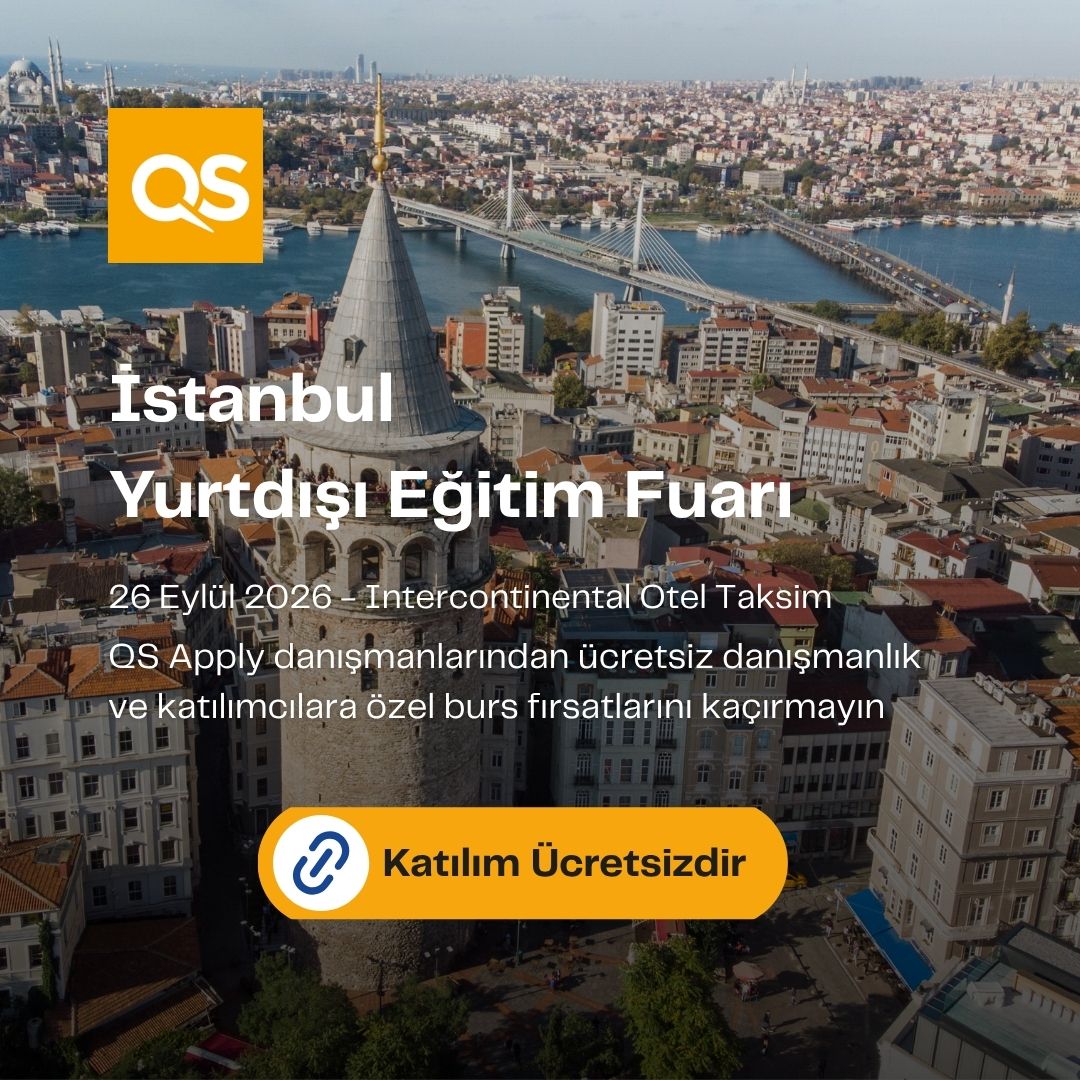 QS İstanbul Yüksek Lisans Fuarı Kayıtları
