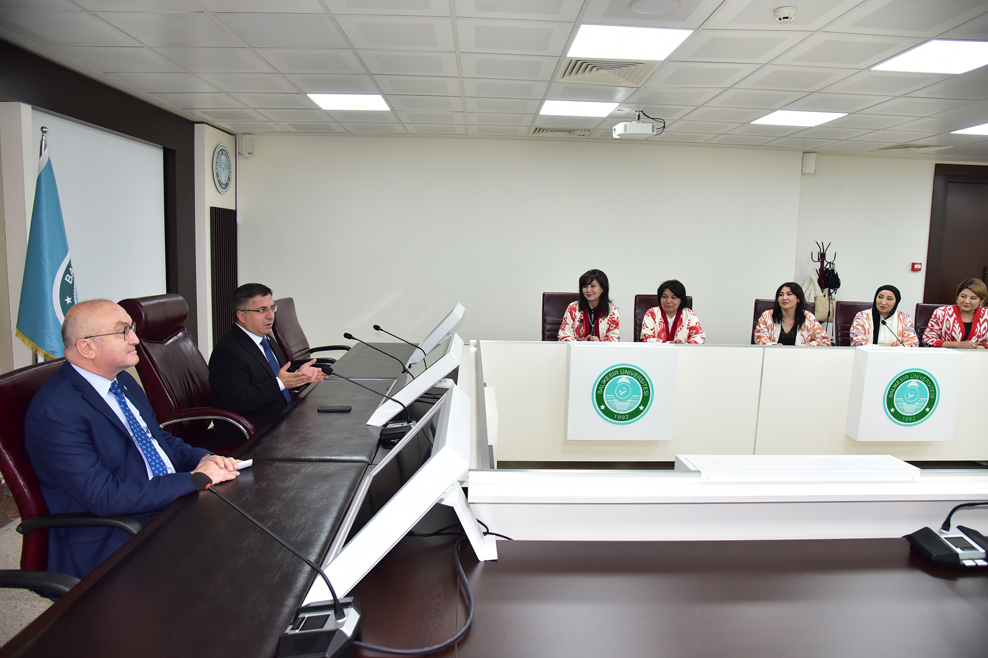 Özbekistan Almalık Devlet Teknik Üniversitesi (ODTI) Akademisyenleri BAÜN’de  2