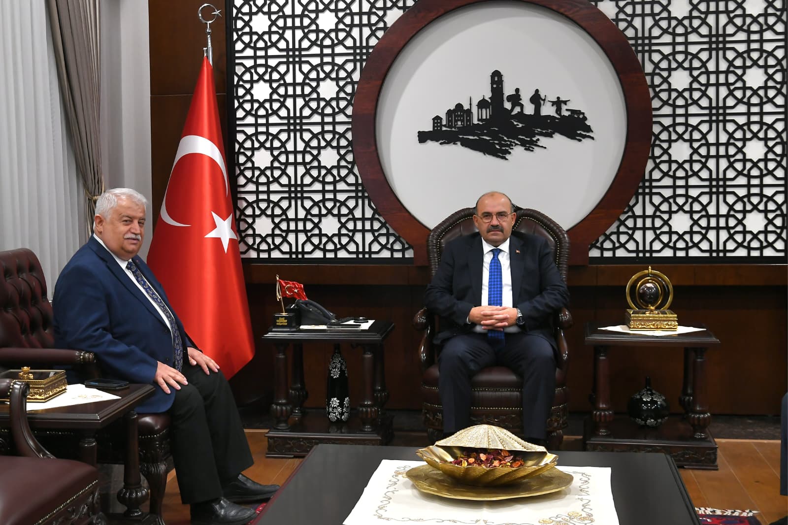 TÜBA Başkanı Prof. Dr. Muzaffer Şeker ve Rektör Oğurlu’dan Vali Ustaoğlu’na Ziyaret 2