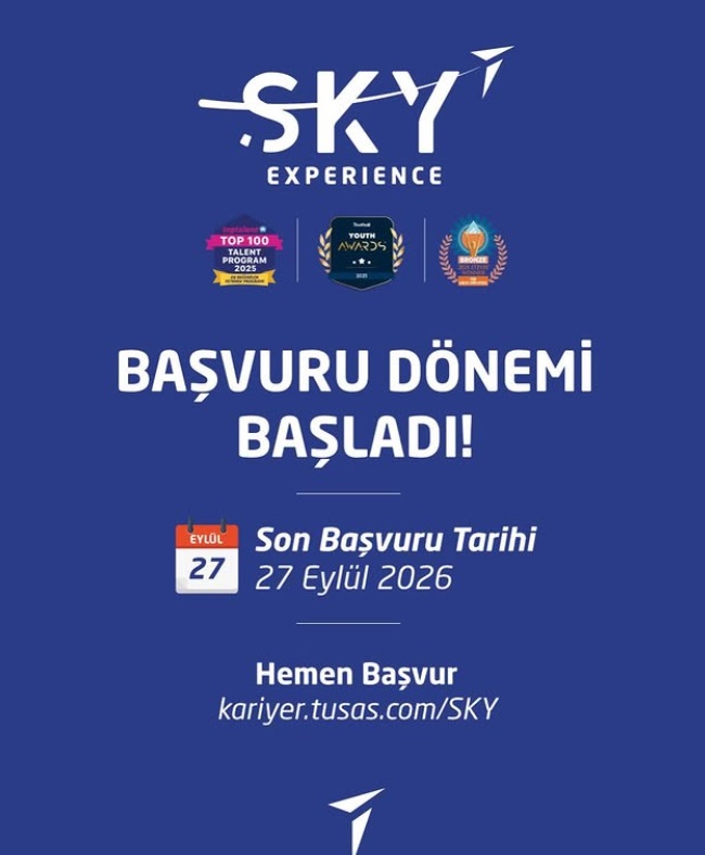 TUSAŞ SKY Experience Candidate Engineering Program Applications