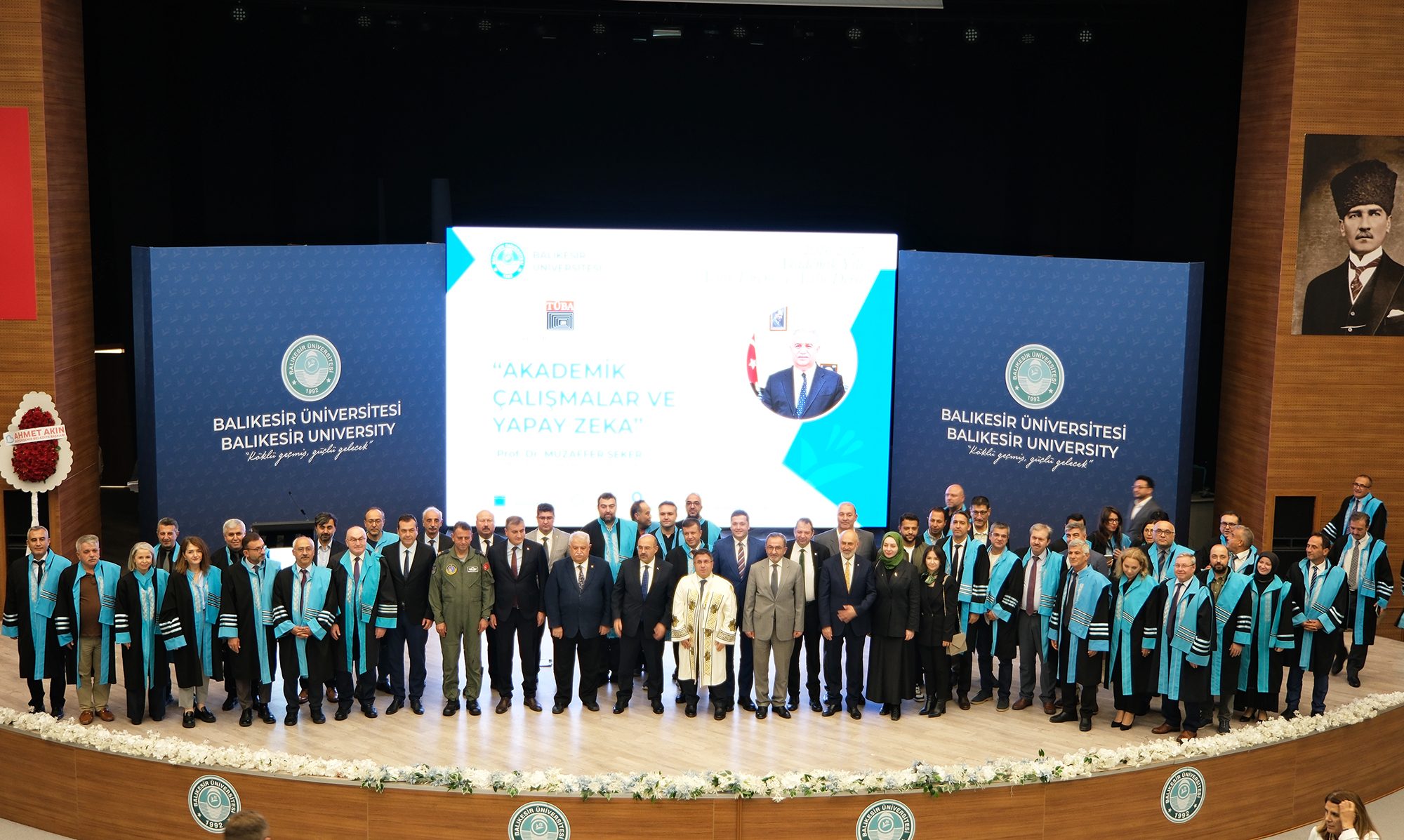 Balıkesir Üniversitesinde 2026-2027 Akademik Yılı Açılış Töreni Gerçekleştirildi: İlk Dersi TÜBA Başkanı Prof. Dr. Muzaffer Şeker Verdi 16