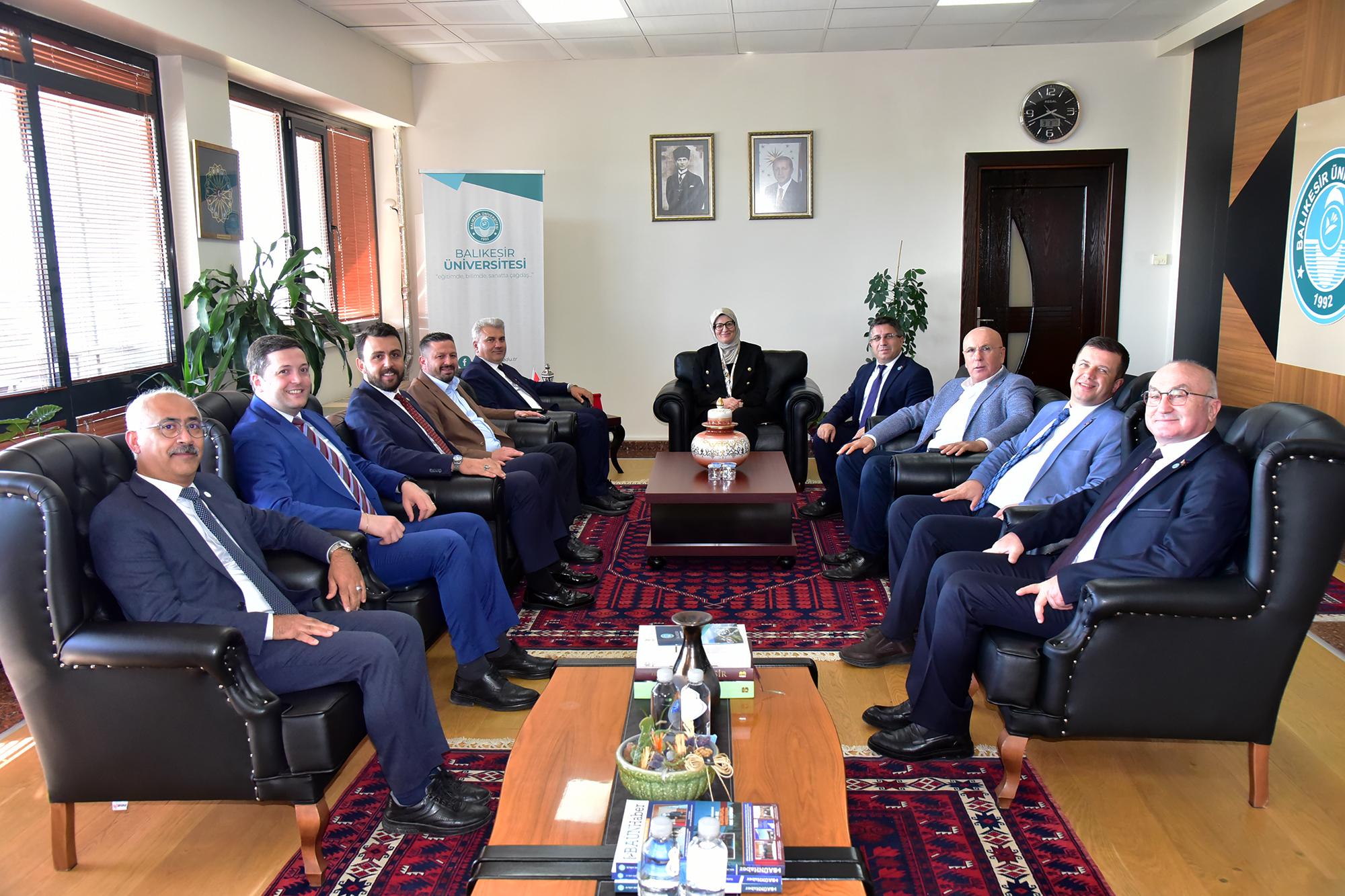 Balıkesir Milletvekillerinden ve AK Parti Balıkesir İl Başkanı’ndan Rektör Oğurlu’ya Ziyaret 2