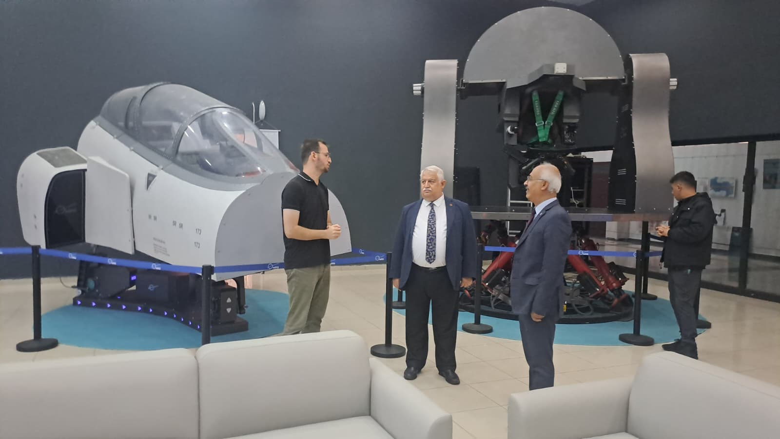 TÜBA Başkanı Prof. Dr. Muzaffer Şeker, BAÜN Simülasyon Merkezini İnceledi 3