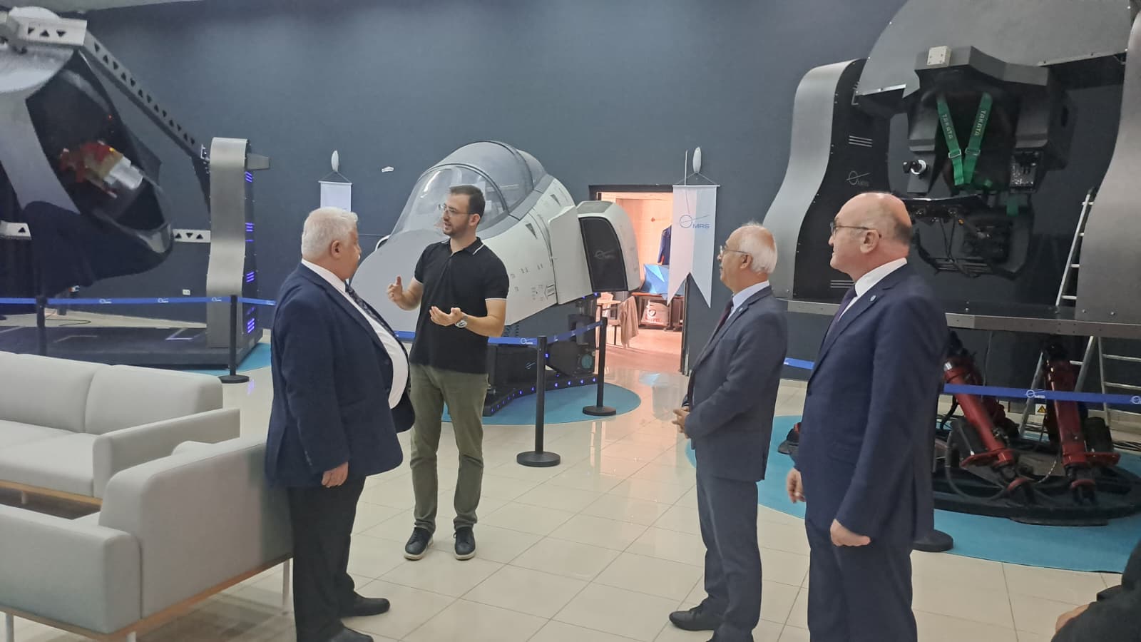 TÜBA Başkanı Prof. Dr. Muzaffer Şeker, BAÜN Simülasyon Merkezini İnceledi 2