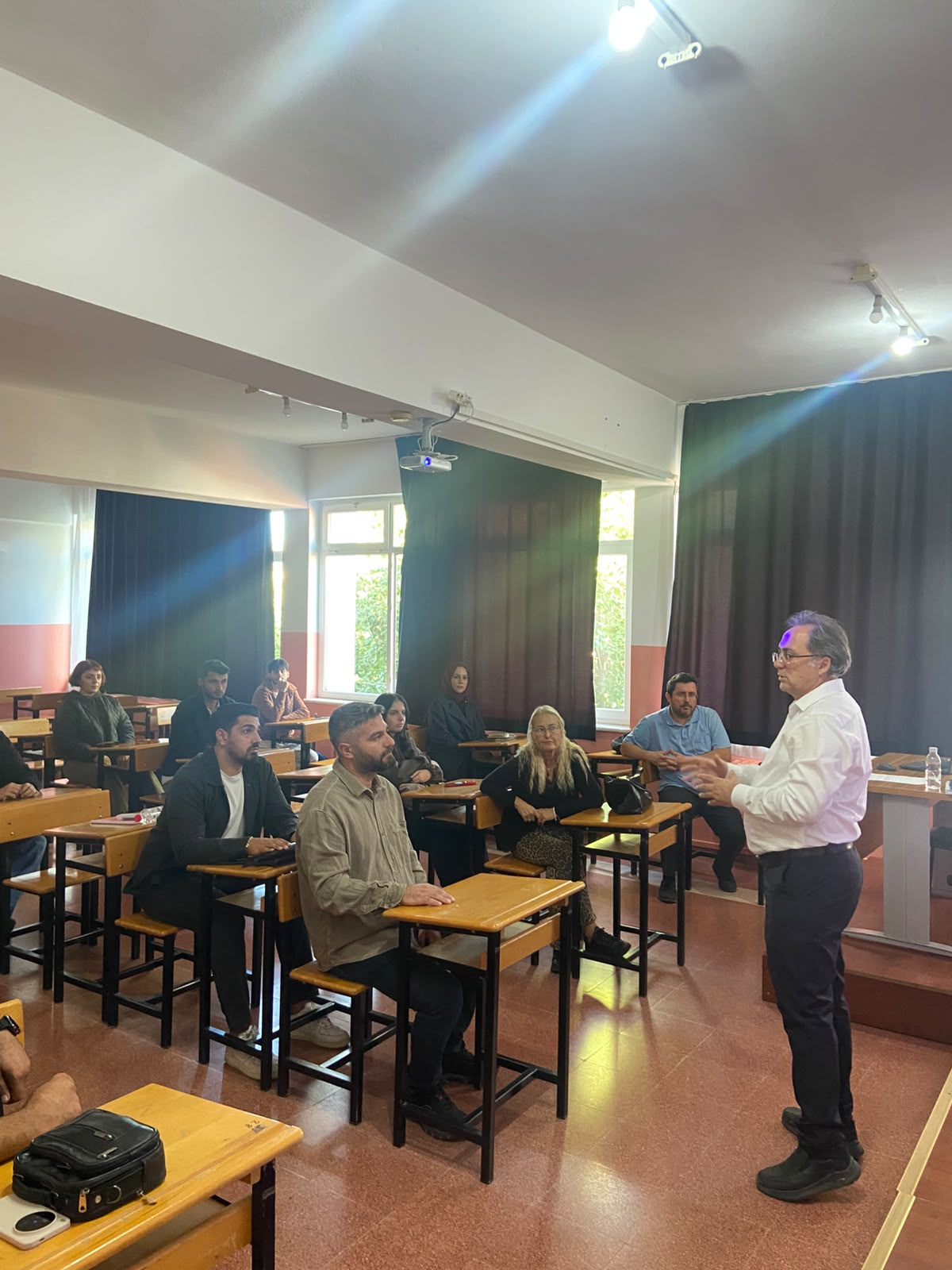 An Orientation Training was held for 1st-year students in the Construction Technology Program at our Vocational School 7