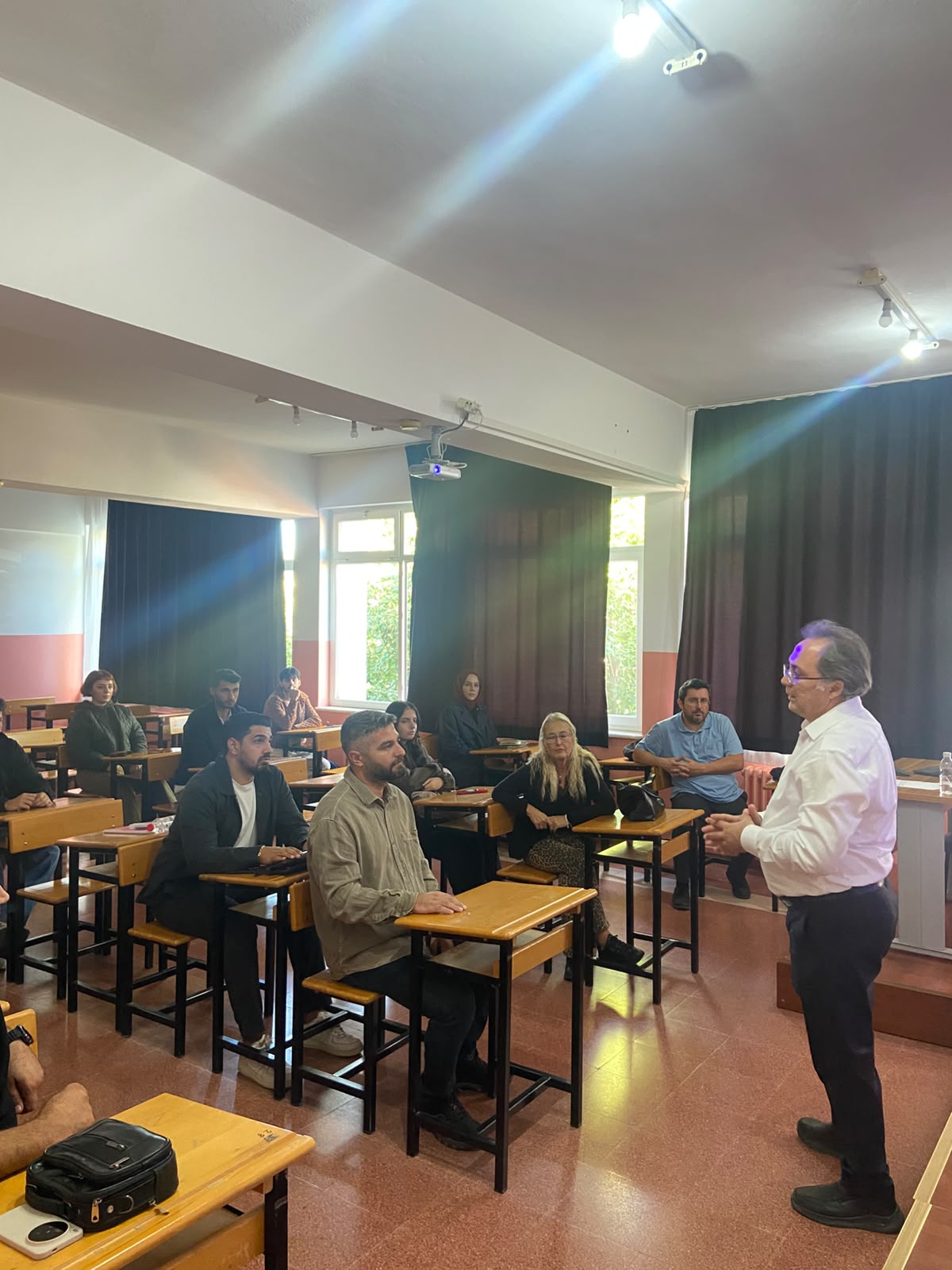 An Orientation Training was held for 1st-year students in the Construction Technology Program at our Vocational School 8