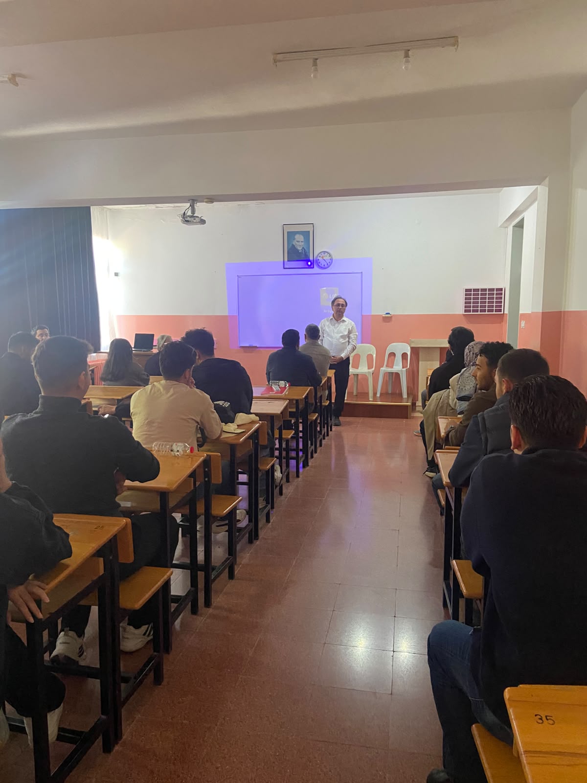 An Orientation Training was held for 1st-year students in the Construction Technology Program at our Vocational School 6