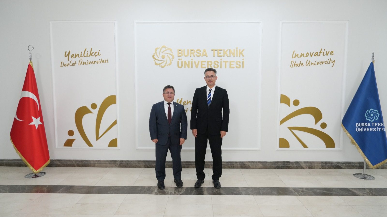 BAÜN Rektörü Prof. Dr. Yücel Oğurlu, Bursa Teknik Üniversitesini Ziyaret Etti