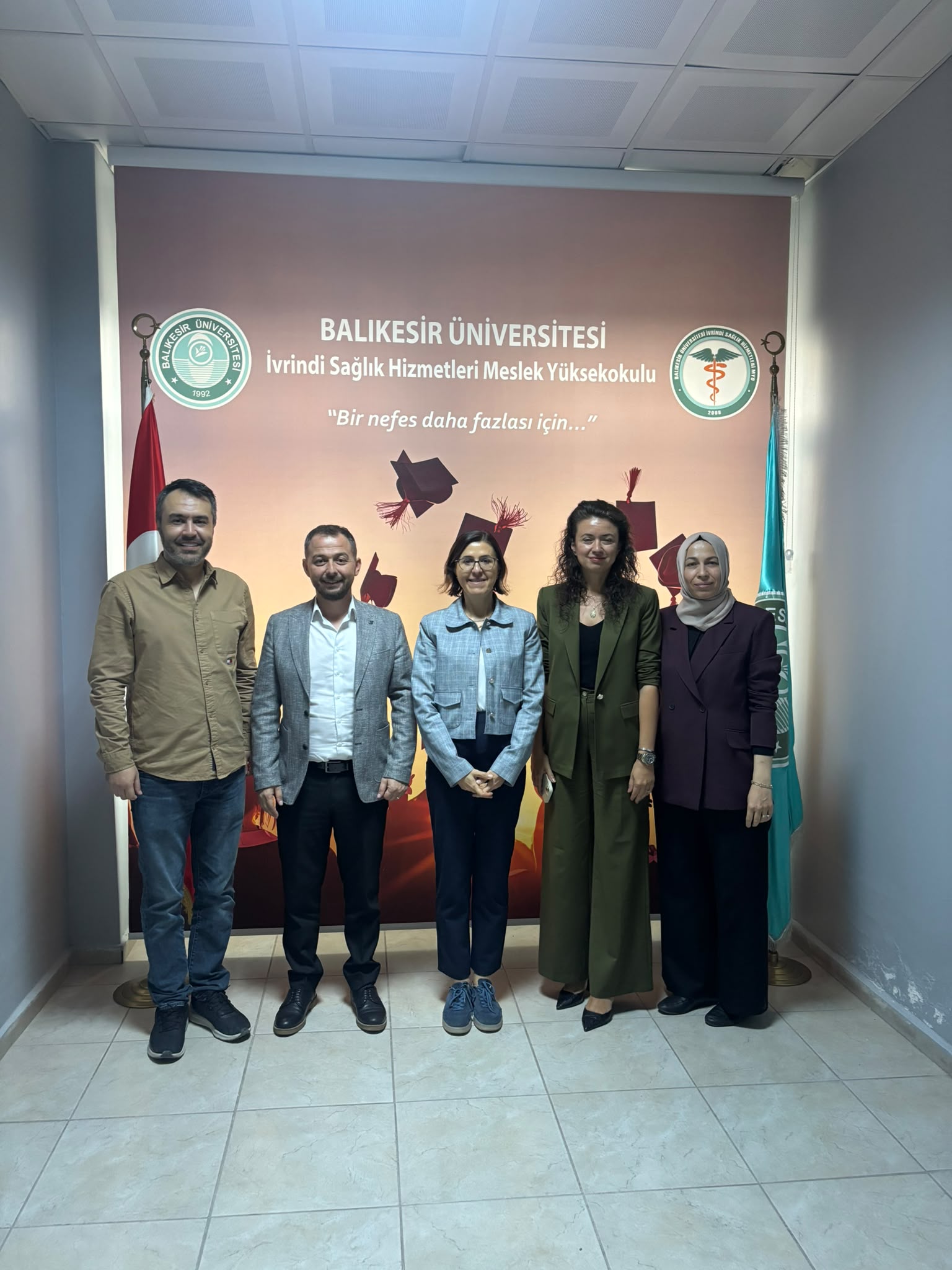 Edremit Meslek Yüksekokulundan İvrindi Sağlık Hizmetleri Meslek Yüksekokuluna Ziyaret Akreditasyon ve Kurumsal İş Birliği İstişaresi 3