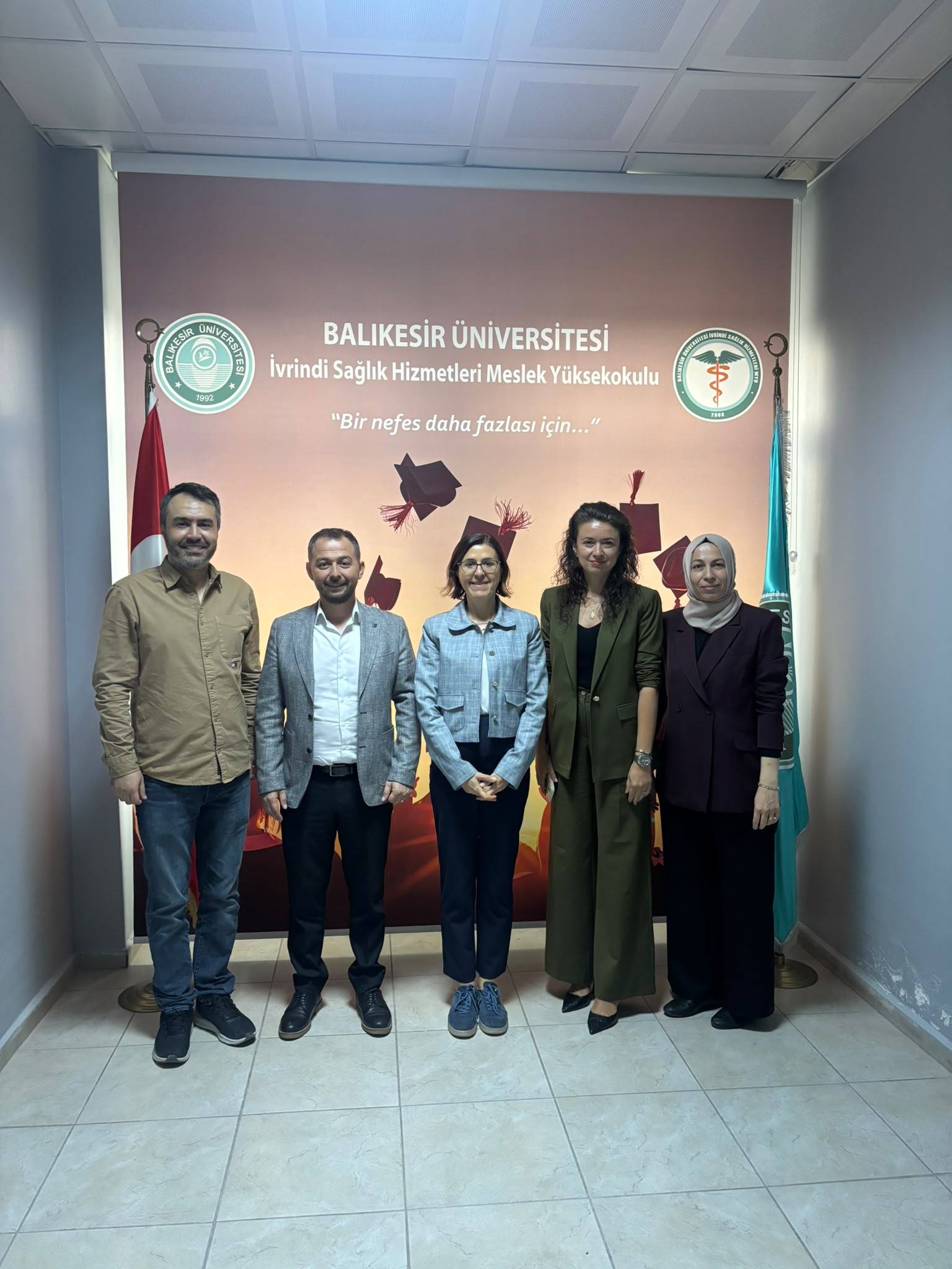 Edremit Meslek Yüksekokulundan İvrindi Sağlık Hizmetleri Meslek Yüksekokuluna Ziyaret Akreditasyon ve Kurumsal İş Birliği İstişaresi 5