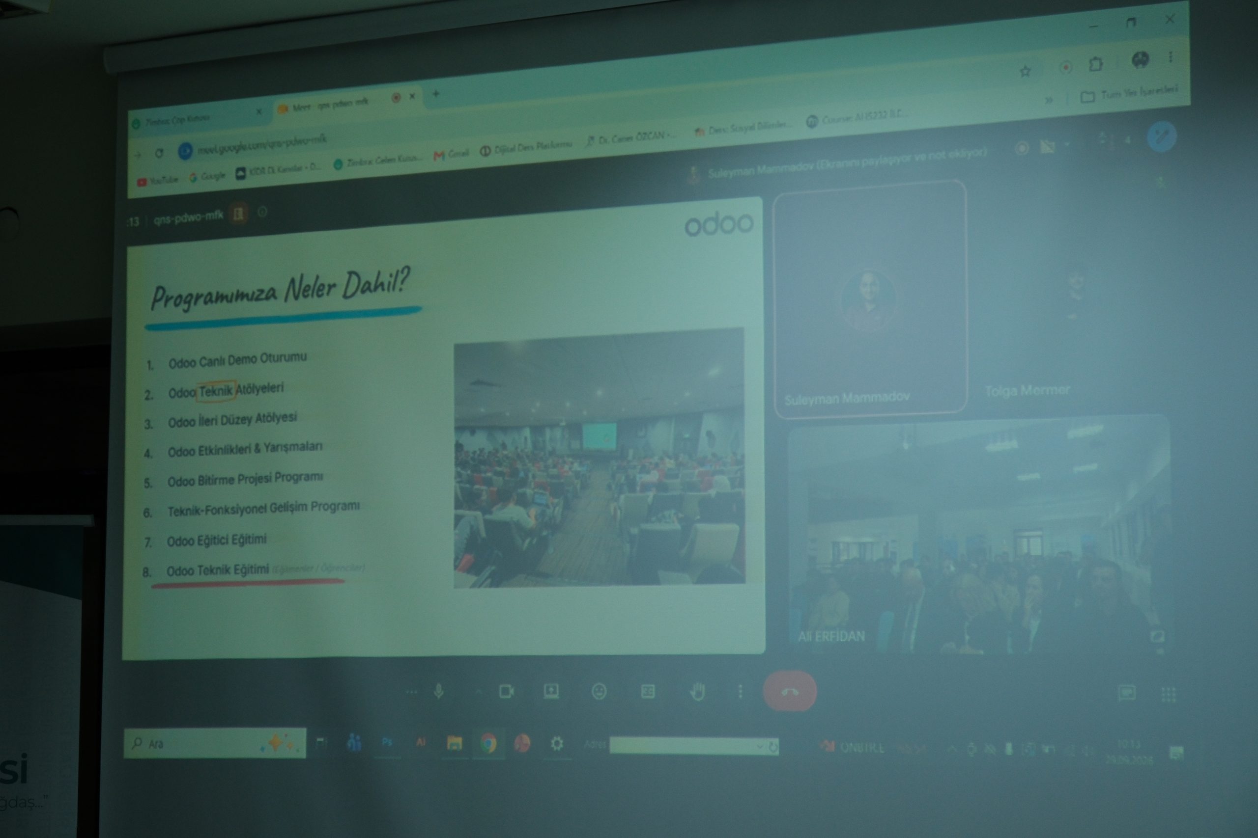 BAÜN’de Dijital İş Süreçleri ve Yapay Zekâ Destekli ERP Atölyesi Uygulamalı Eğitim Programı Başladı 6