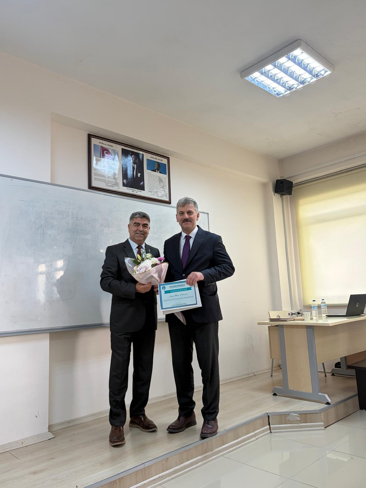 Savaştepe MYO’da Açılış Dersi gerçekleştirildi. 6