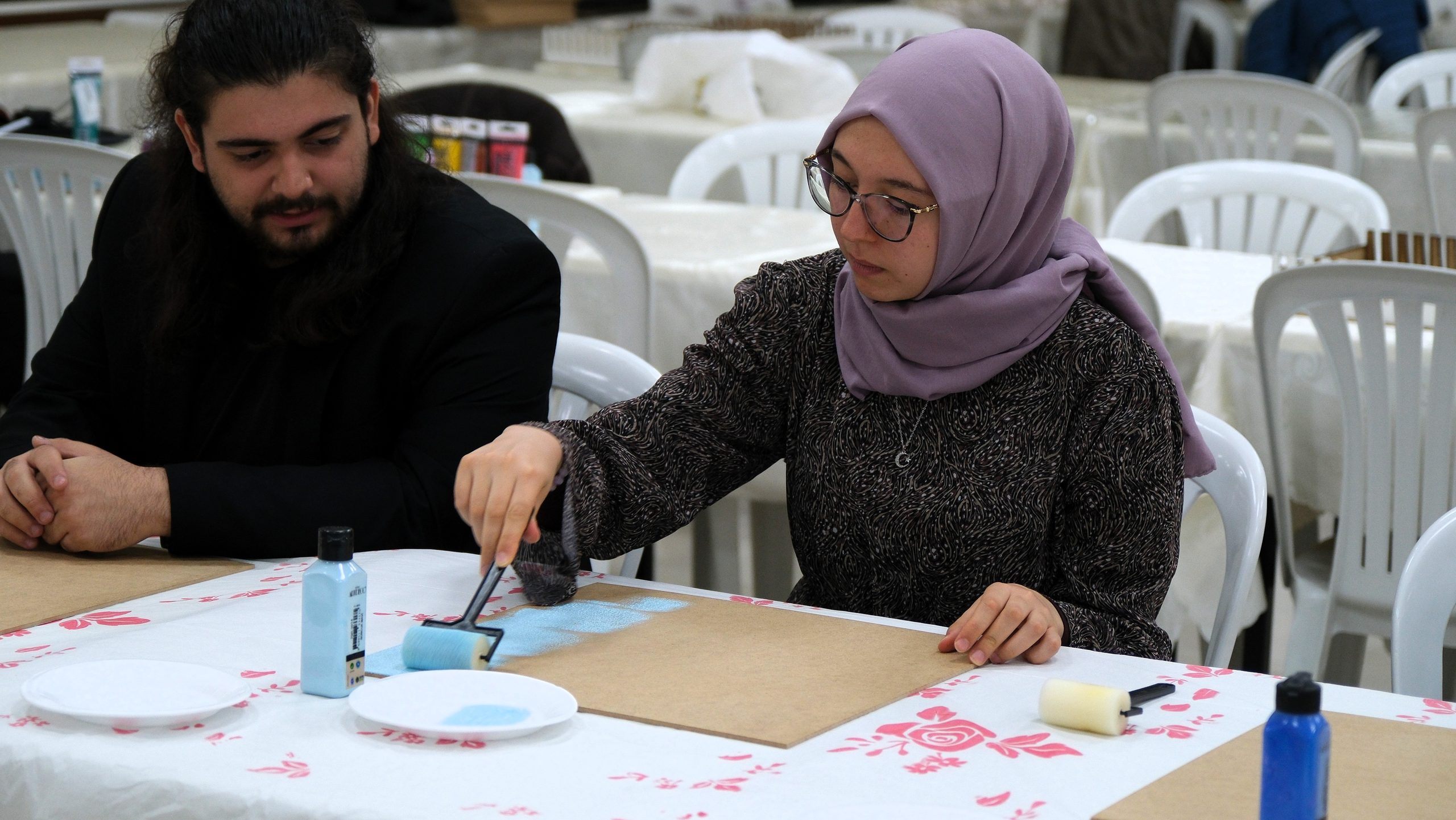 BAÜN’de Sanatın Renkleri Gazze İçin Umuda Dönüştü 4