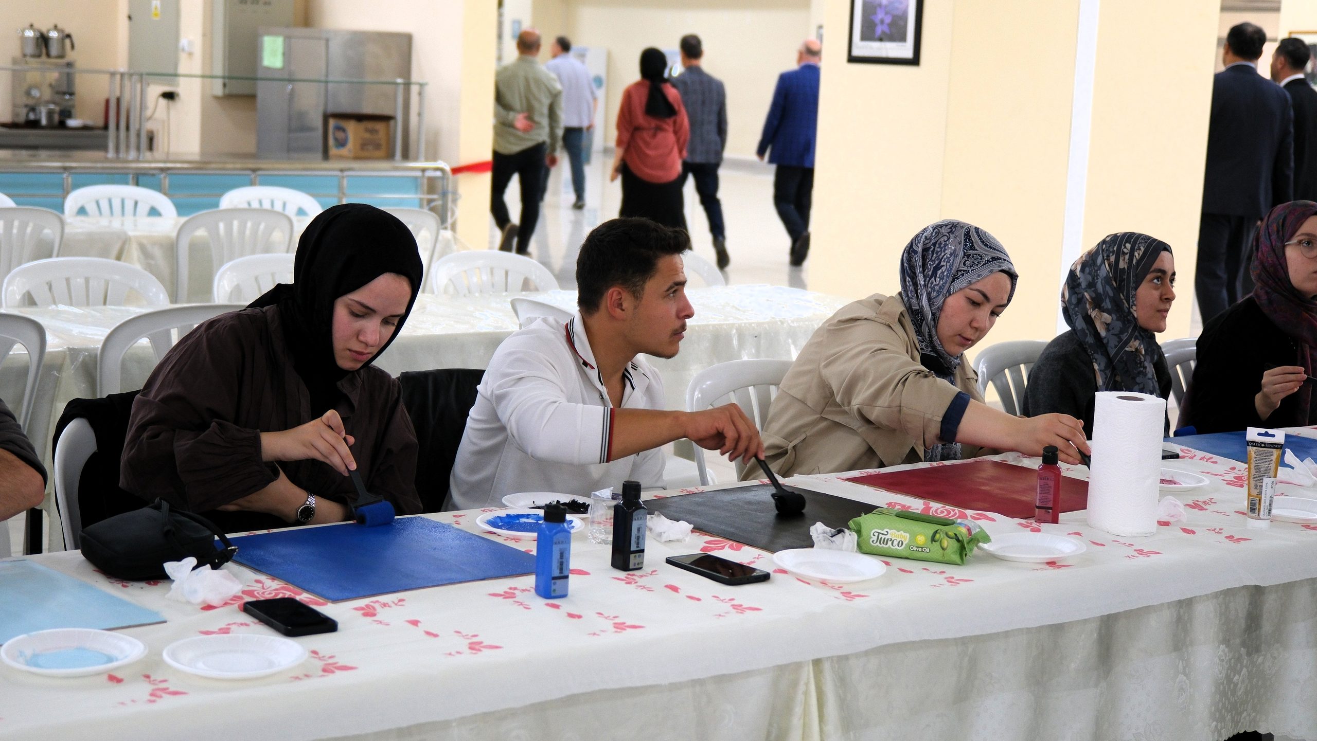 BAÜN’de Sanatın Renkleri Gazze İçin Umuda Dönüştü 7