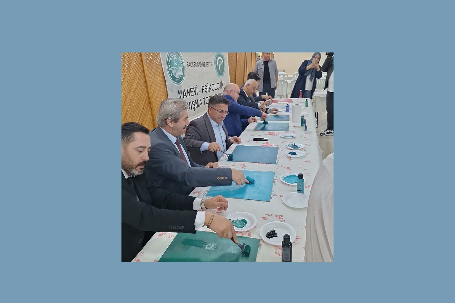 BAÜN’de Sanatın Renkleri Gazze İçin Umuda Dönüştü