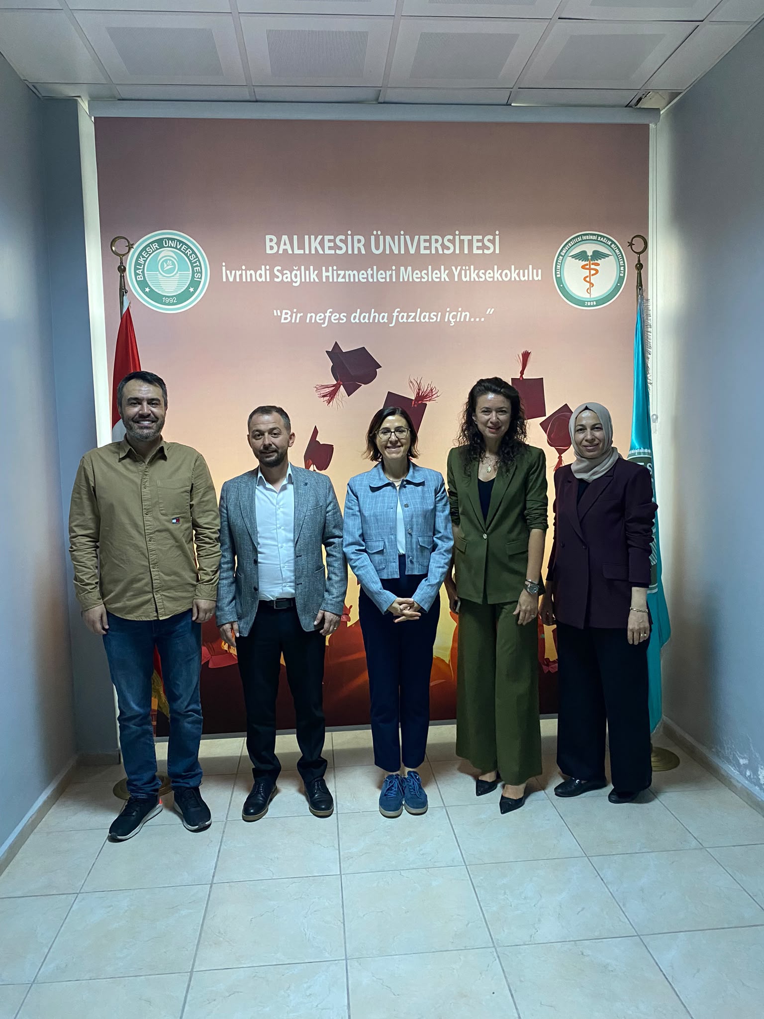 Edremit Meslek Yüksekokulu’ndan İvrindi SHMYO’ya Ziyaret