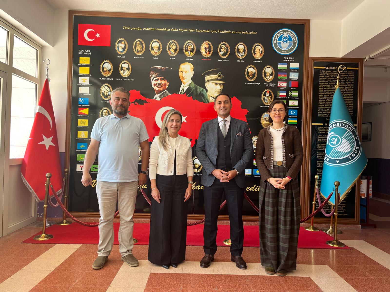 Edremit Cumhuriyet Başsavcısı Dr. Medet AKCAN’dan Müdür Prof. Dr. Gülşen AYDIN KESKİN’e Hayırlı Olsun Ziyareti 2