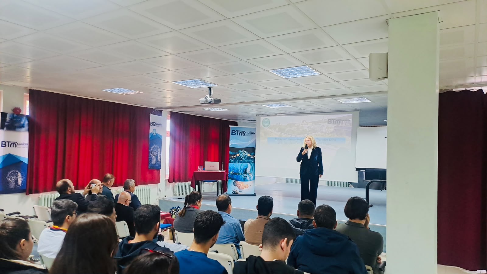 BAÜN TTO Koordinatörü Doç. Dr. Fatmagül Tolun, Dursunbey MYO’da Açılış Dersi Verdi 2