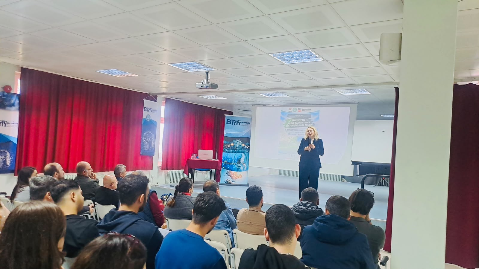 BAÜN TTO Koordinatörü Doç. Dr. Fatmagül Tolun, Dursunbey MYO’da Açılış Dersi Verdi 6