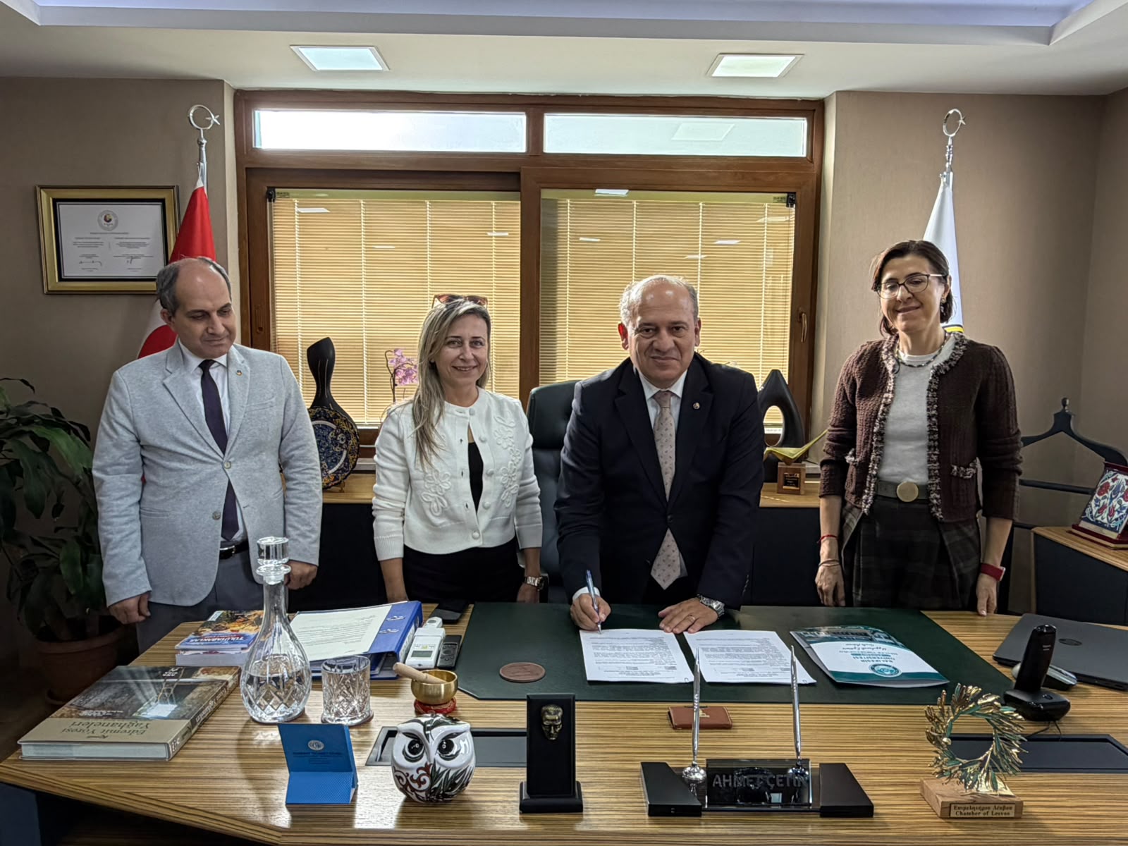 A 3+1 Vocational Education in Business Cooperation Protocol Was Signed Between Edremit Vocational School and Edremit Chamber of Commerce 2