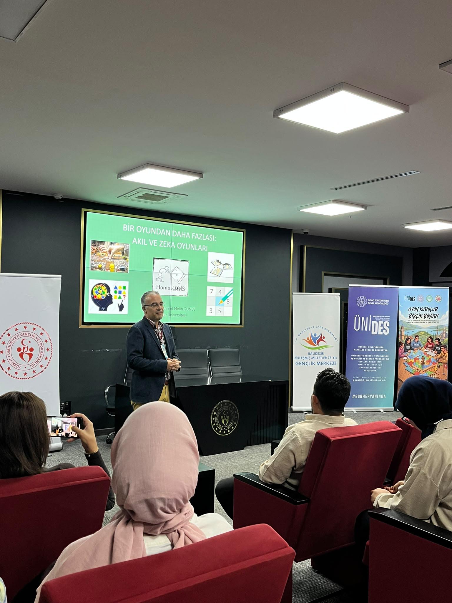 Balıkesir Üniversitesi Akıl ve Zekâ Oyunları Topluluğundan Üniversiteler Arası İş Birliğini Güçlendiren Proje 4