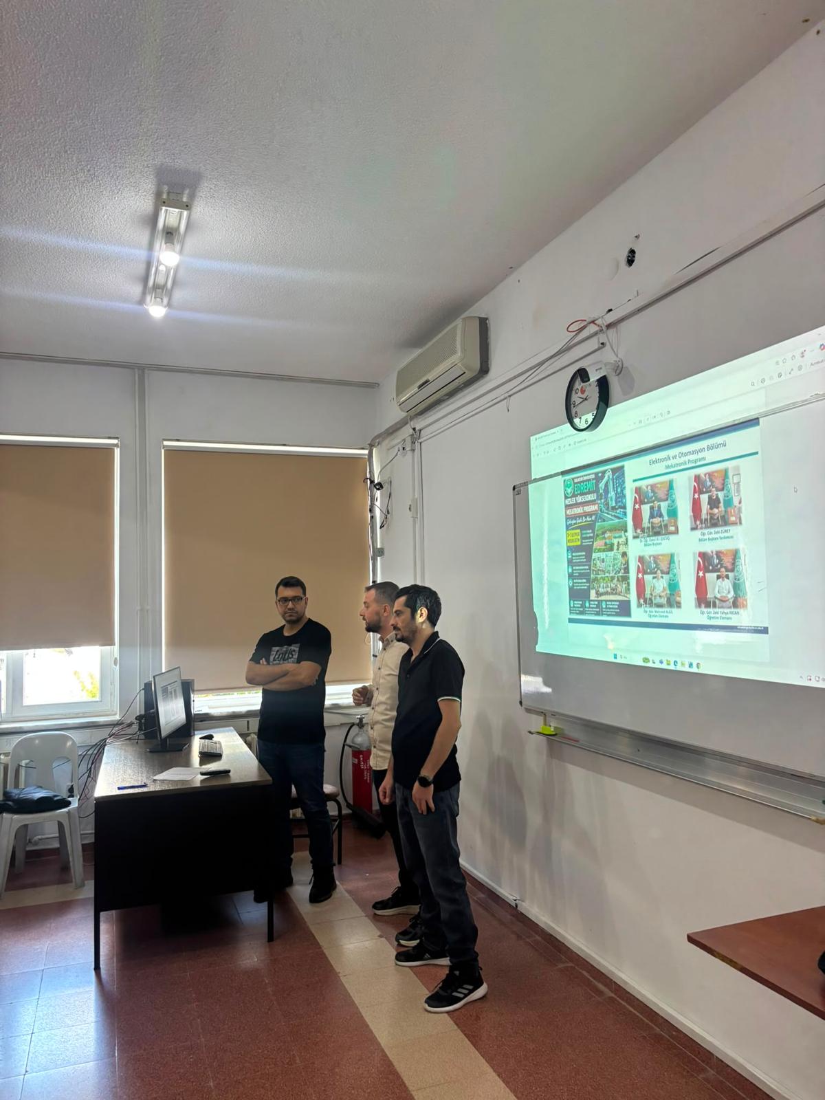 Mekatronik Programı Birinci Sınıf Öğrencilerine Yönelik Oryantasyon Eğitimi Gerçekleştirildi 2
