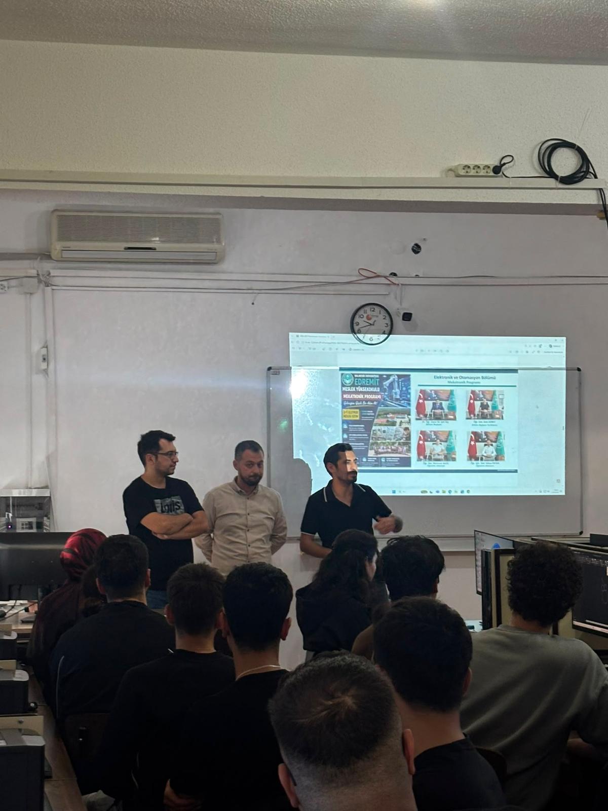 Mekatronik Programı Birinci Sınıf Öğrencilerine Yönelik Oryantasyon Eğitimi Gerçekleştirildi 5