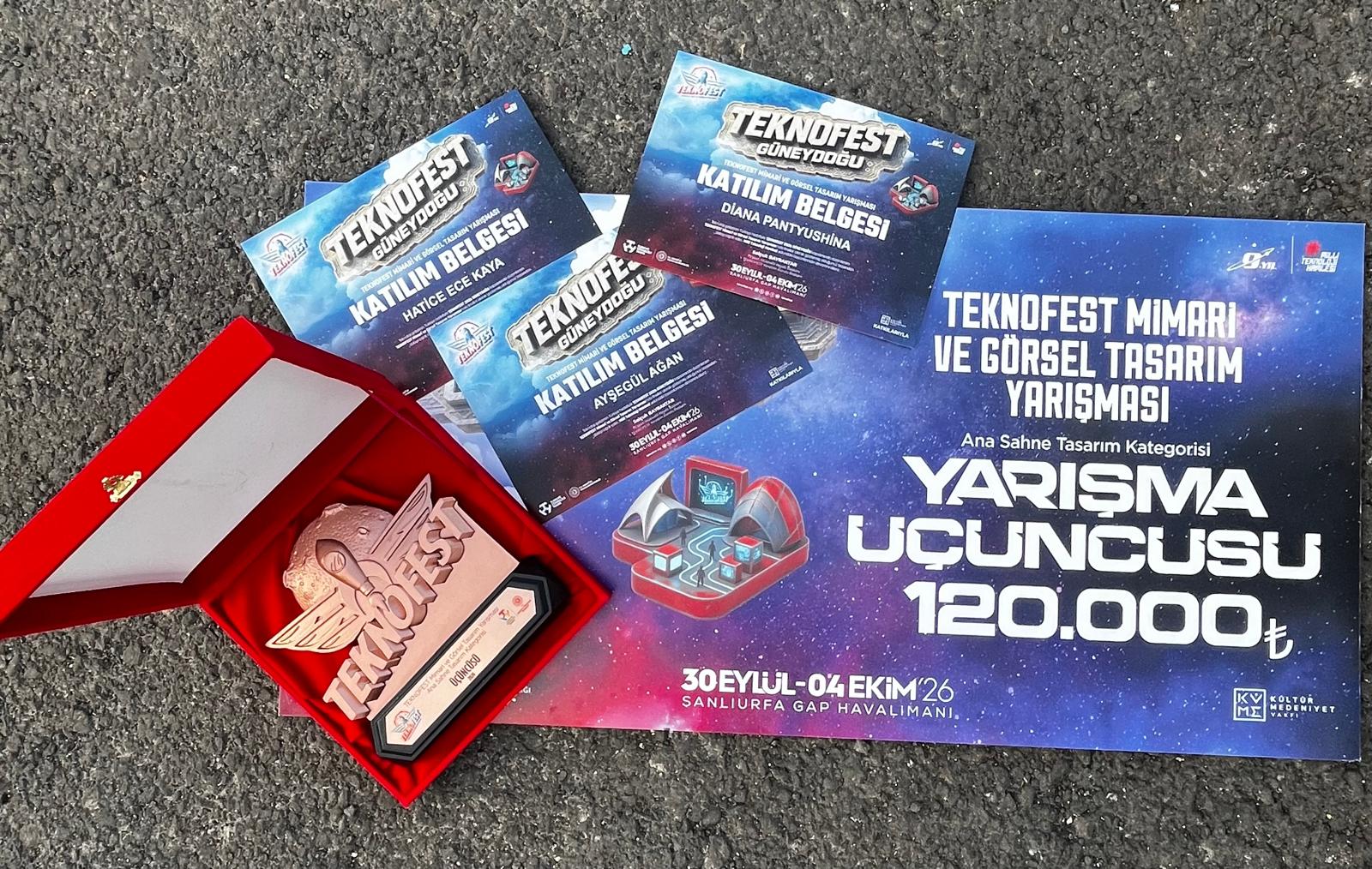 🏆 TEKNOFEST 2026’dan Mimarlık Fakültemize Ödül! 3