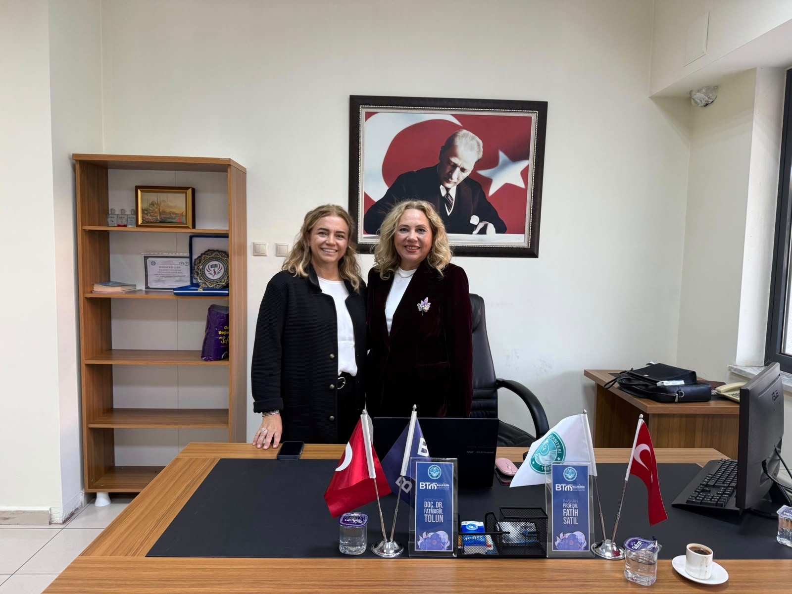 Balıkesir Teknokent Genel Müdürü Öğr. Gör. Burcu Aydemir’den BAÜN TTO’ya Ziyaret 2